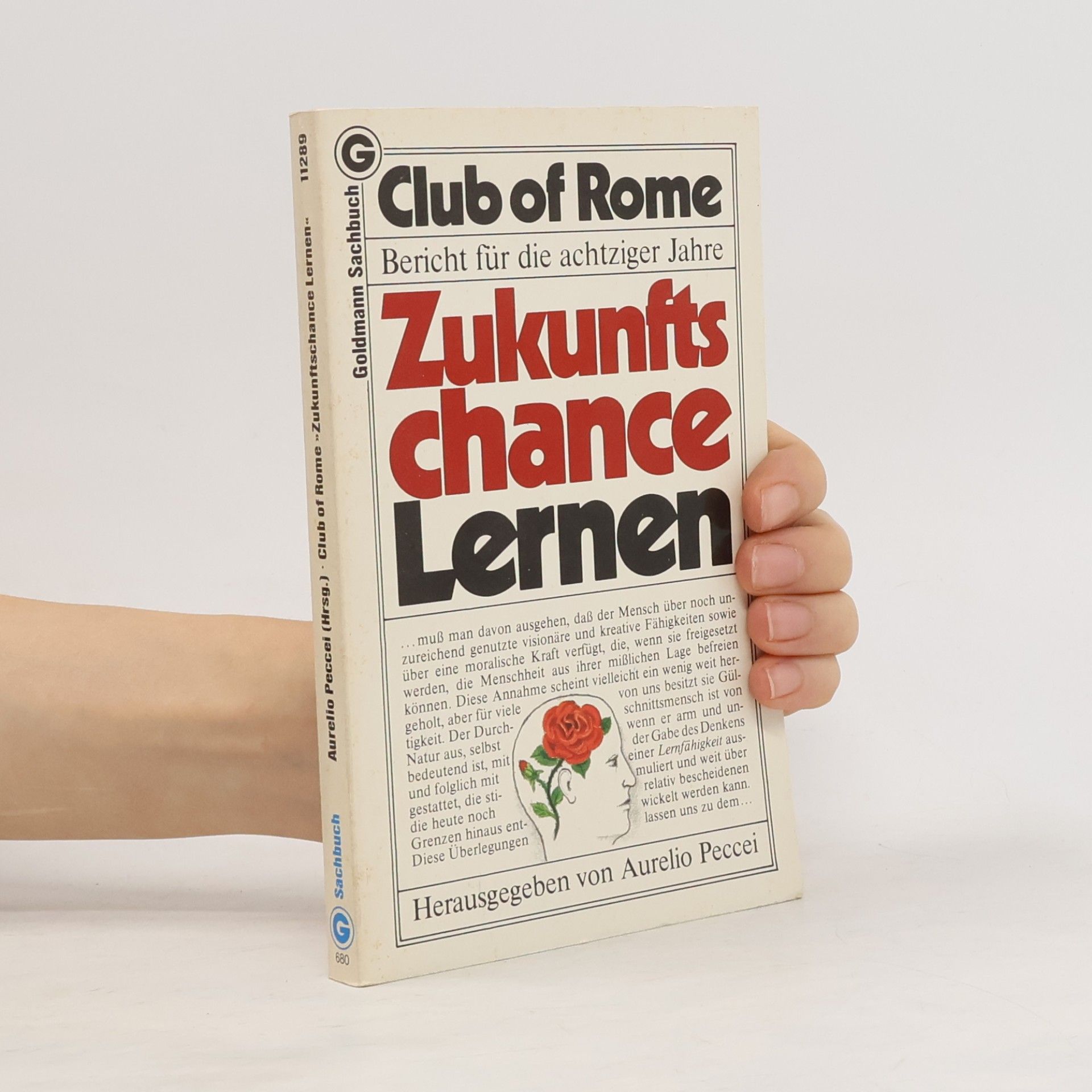 Aurelio Peccei Zukunftschance Lernen