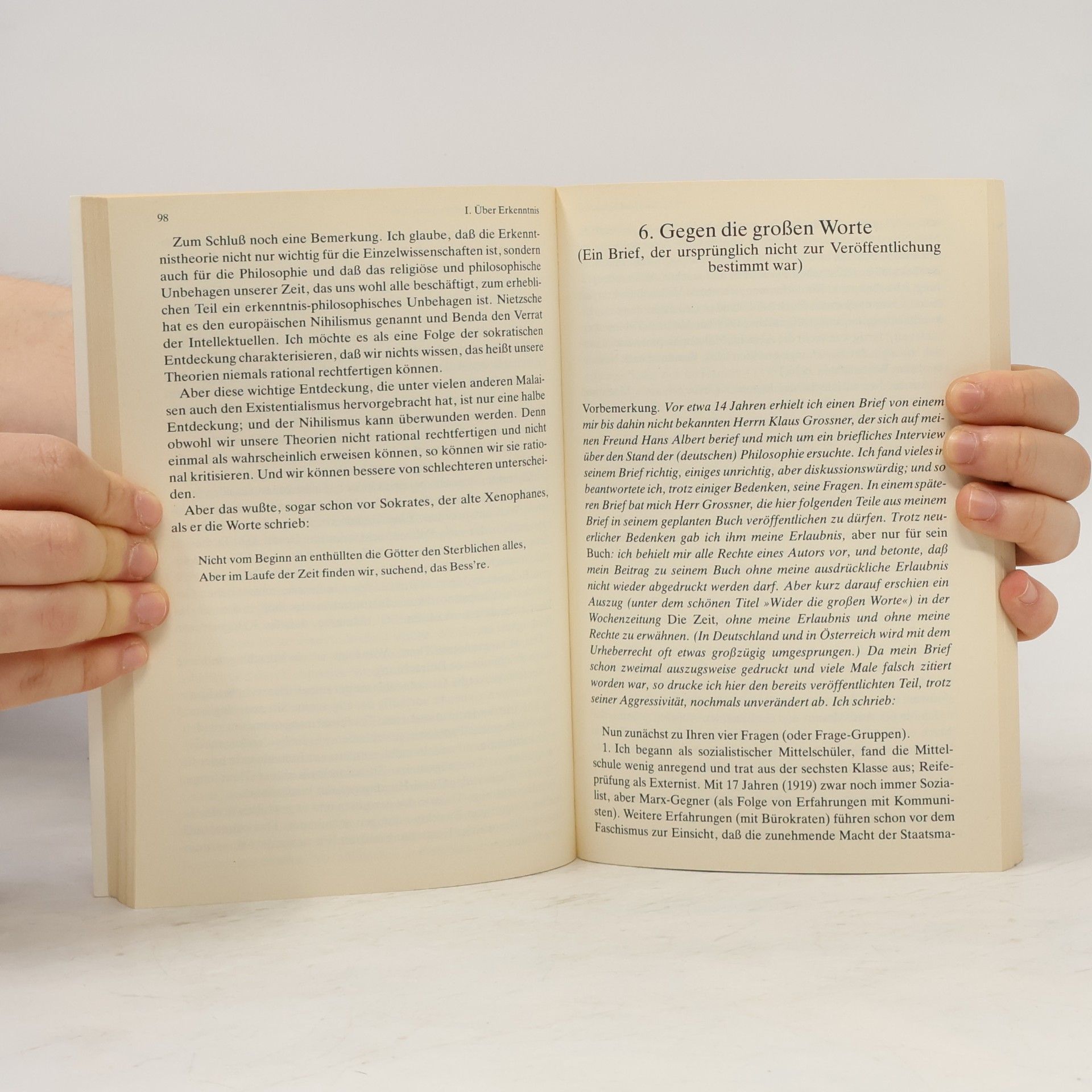 Karl R. Popper Auf der Suche nach einer besseren Welt