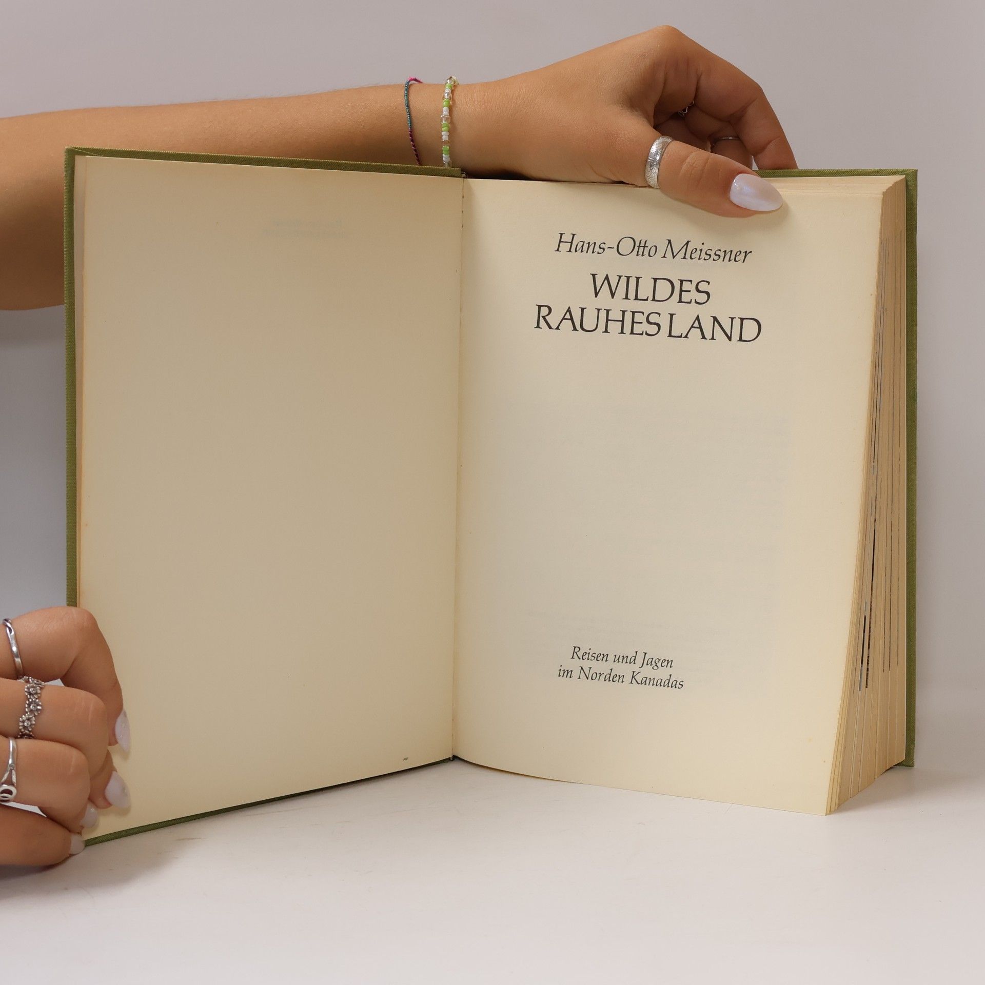 Hans-Otto Meissner Wildes rauhes Land