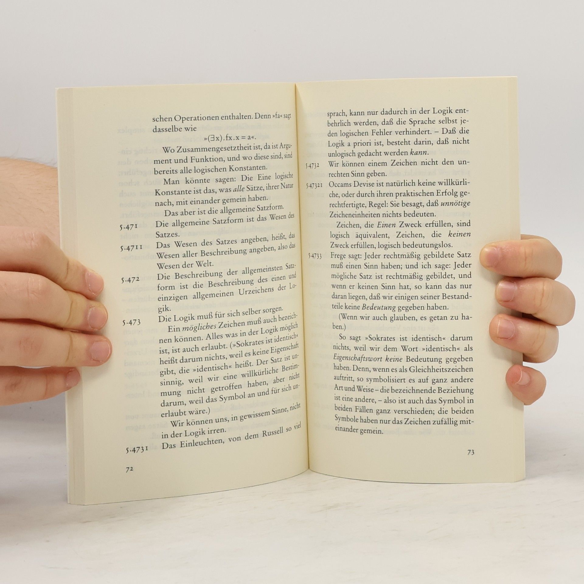 Ludwig Wittgenstein Edition Suhrkamp - 2429: Tractatus Logico-Philosophicus