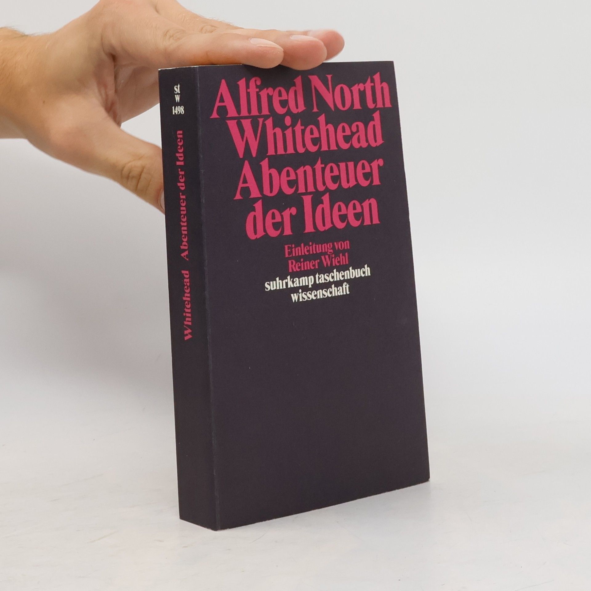Reiner Wiehl Suhrkamp Taschenbuch Wissenschaft - 1498: Abenteuer der Ideen