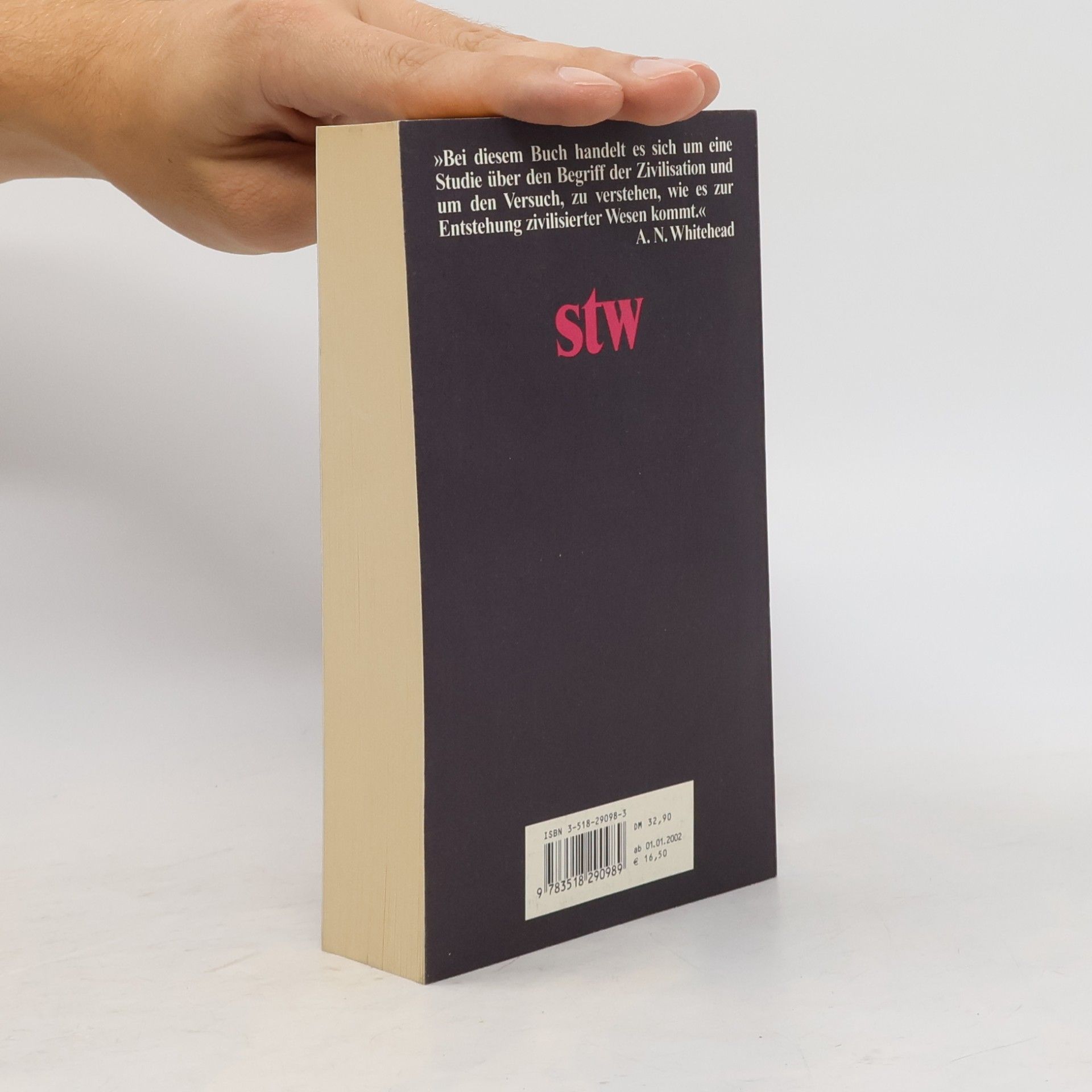 Alfred North Whitehead Suhrkamp Taschenbuch Wissenschaft - 1498: Abenteuer der Ideen