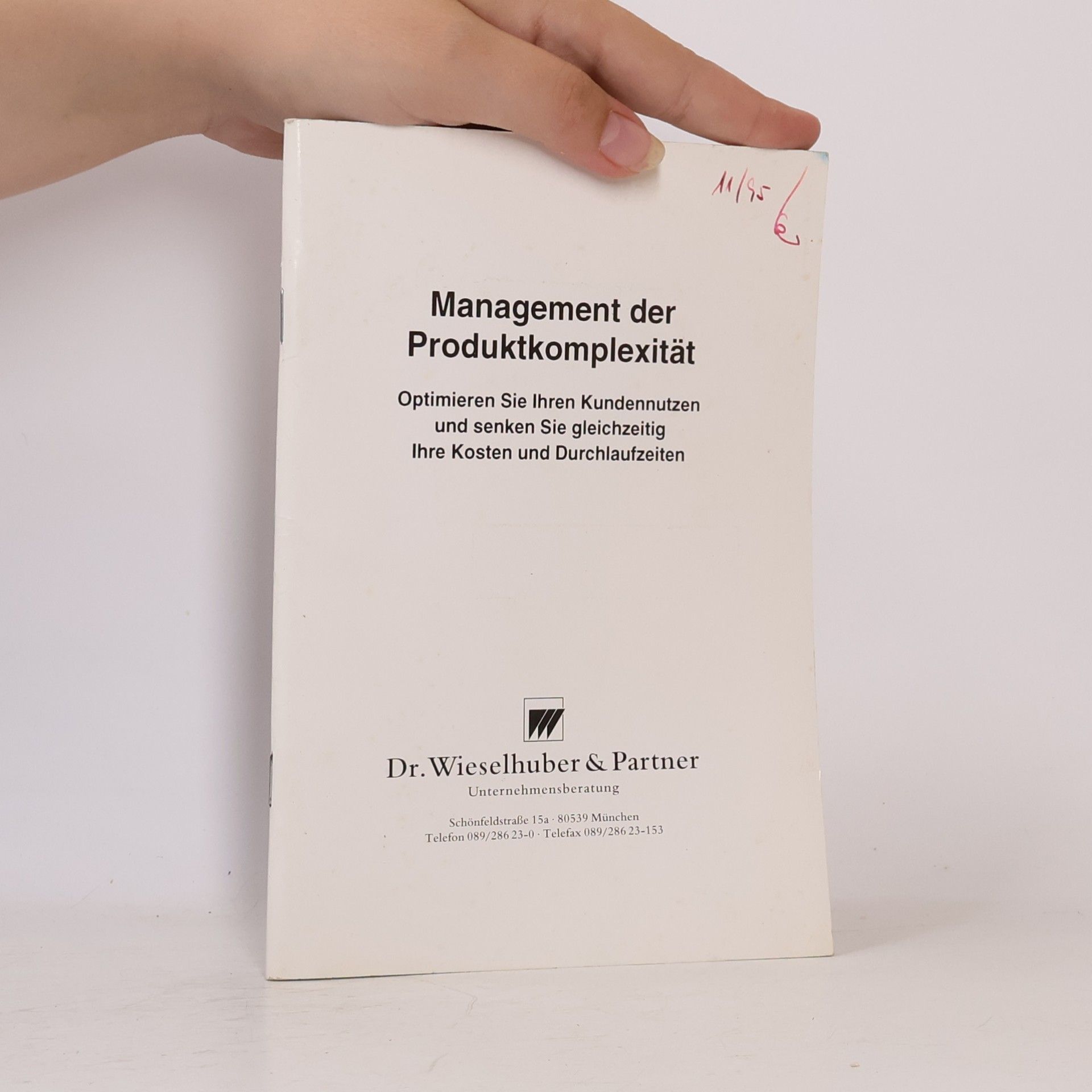 Autorenkollektiv Management der Produktkomplexität