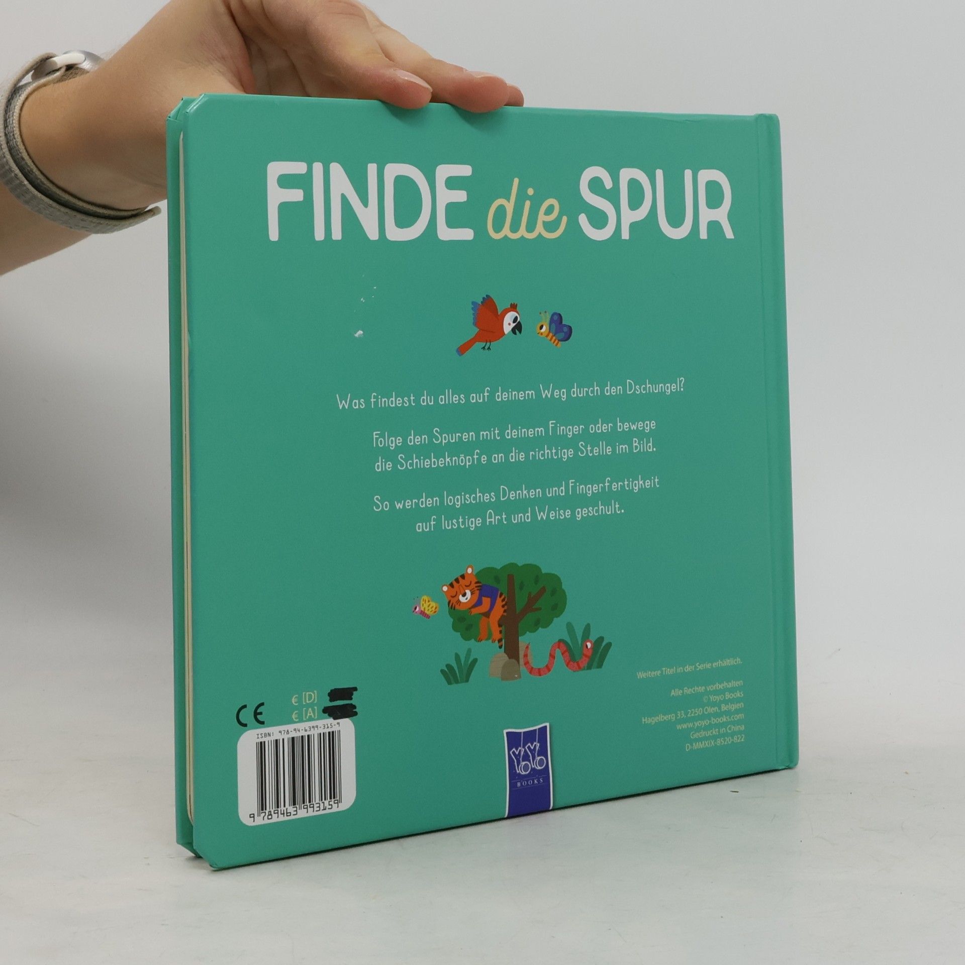 Various authors Finde die Spur - Im Dschungel. Erste Fingerspuren zum Entdecken und Schieben