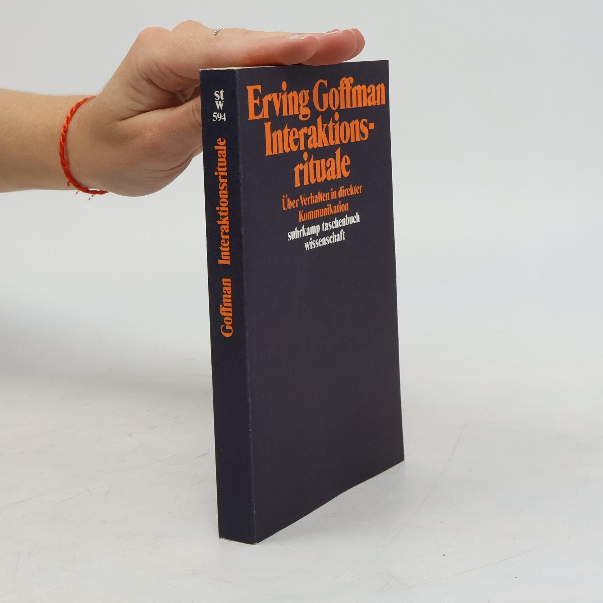 Erving Goffman Interaktionsrituale