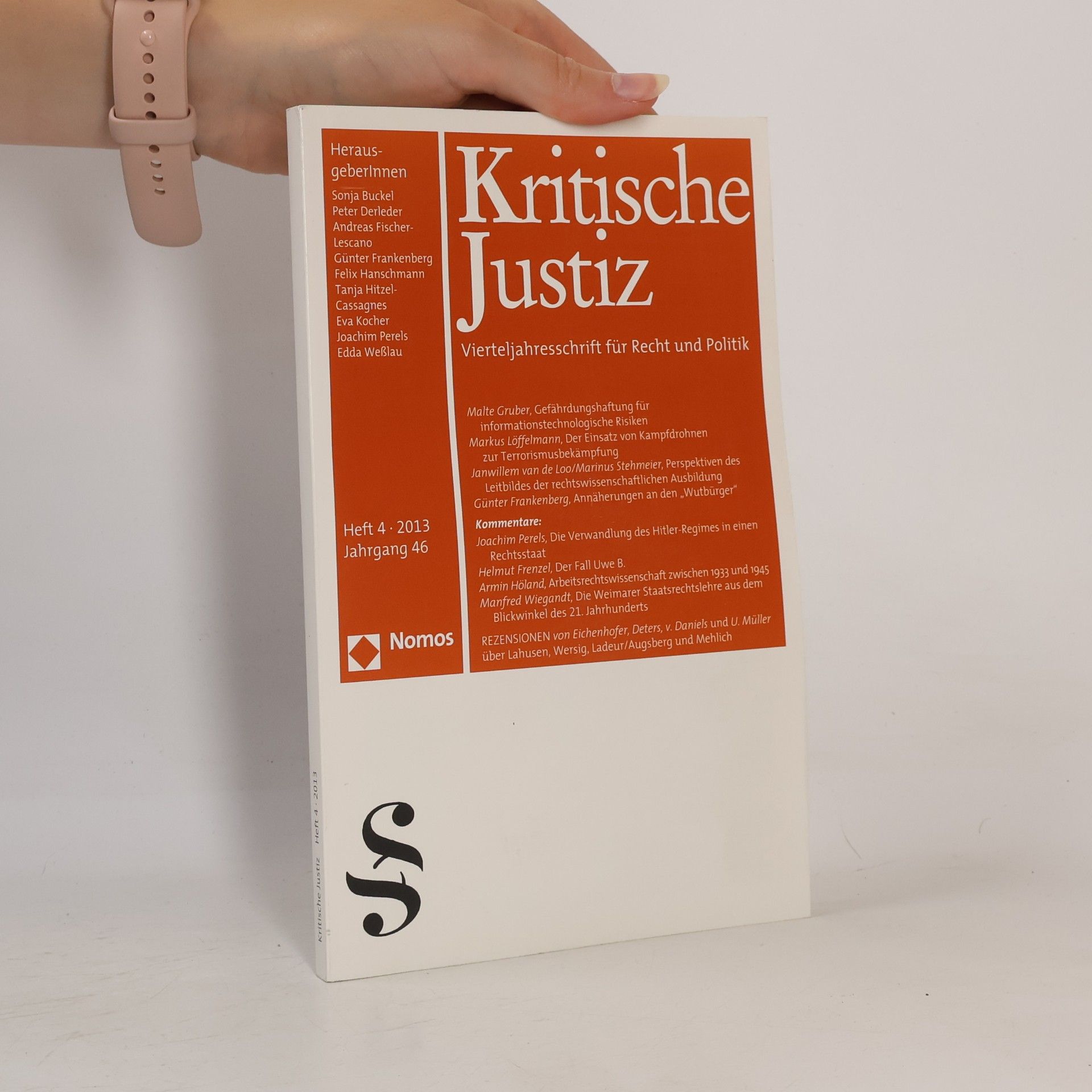 Kolektiv autorů Kritische Justiz. Vierteljahresschrift für Recht und Politik