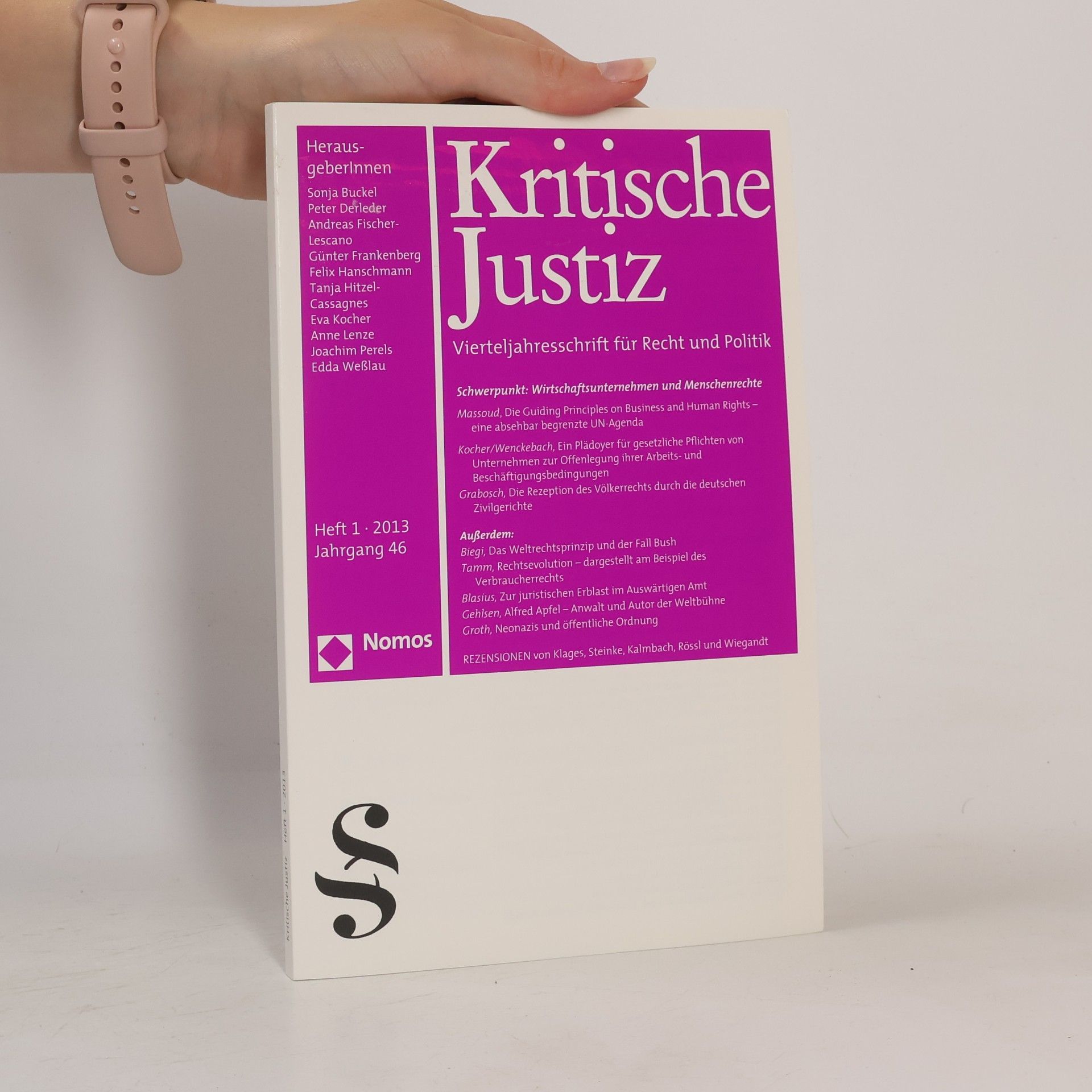 Kolektiv autorů Kritische Justiz 1/2013