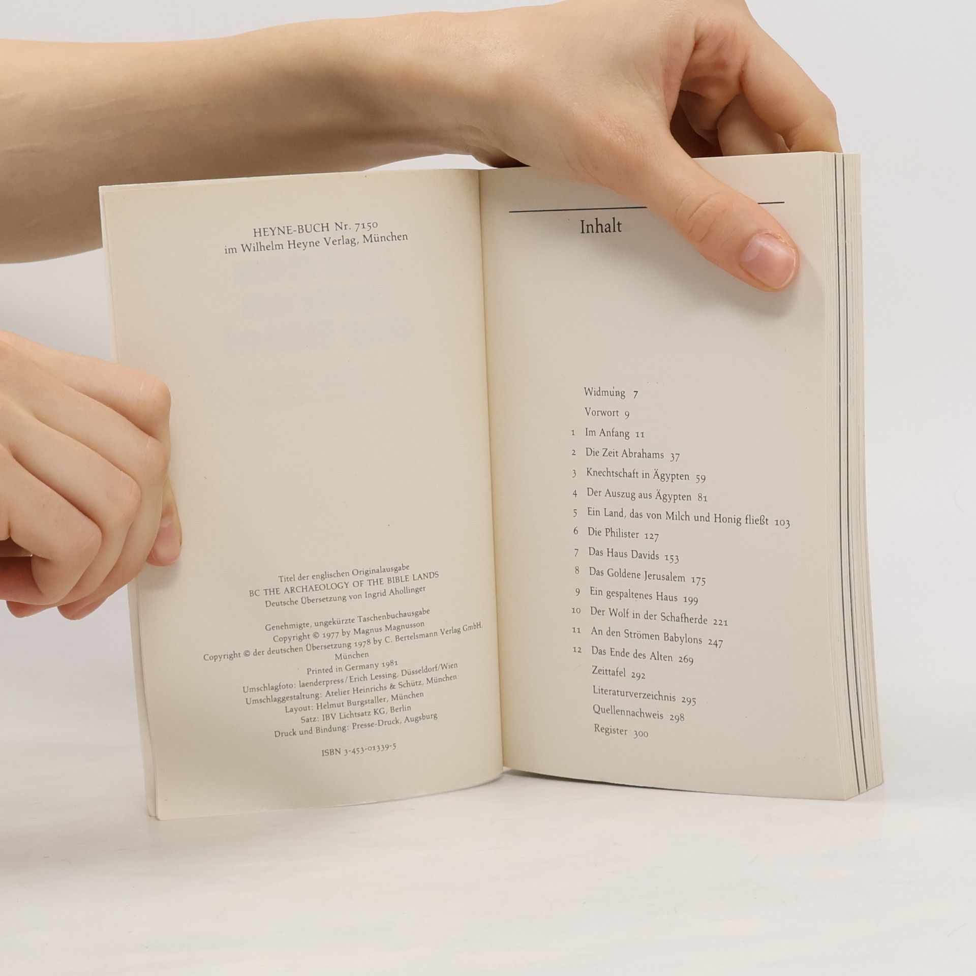 Magnus Magnusson Auf den Spuren der Bibel