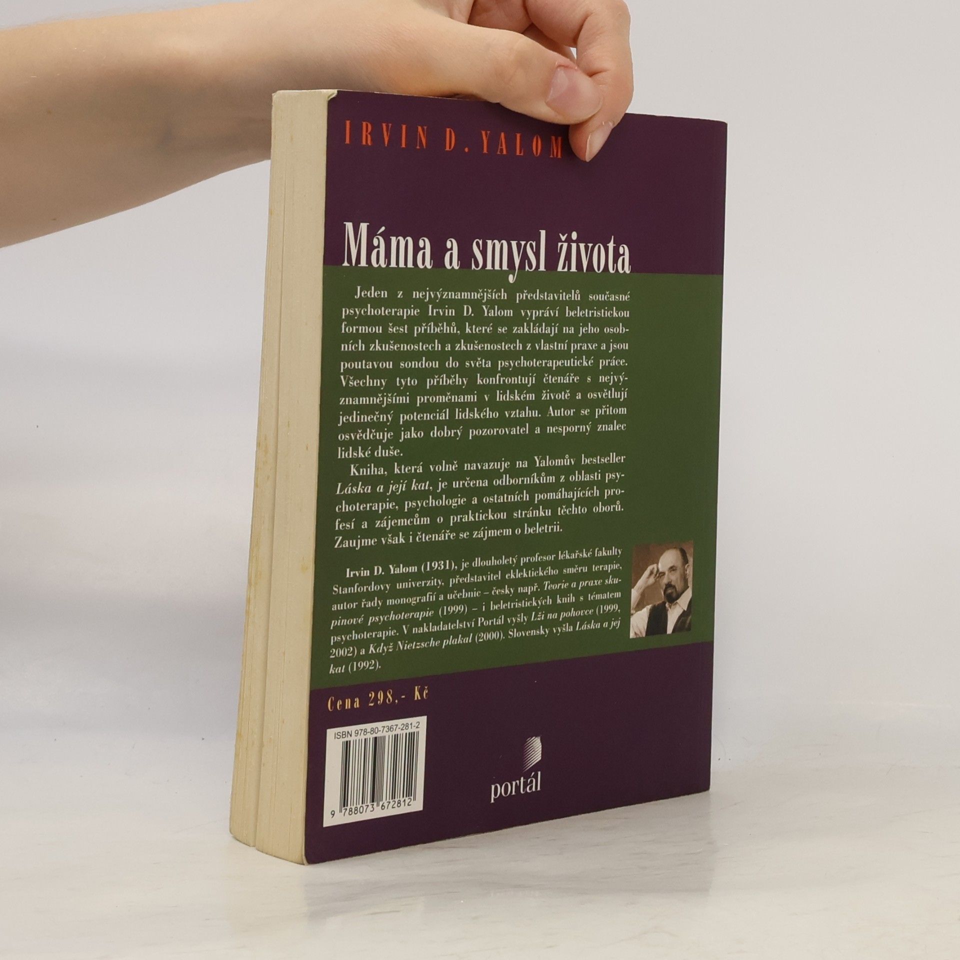 Irvin D. Yalom Máma a smysl života