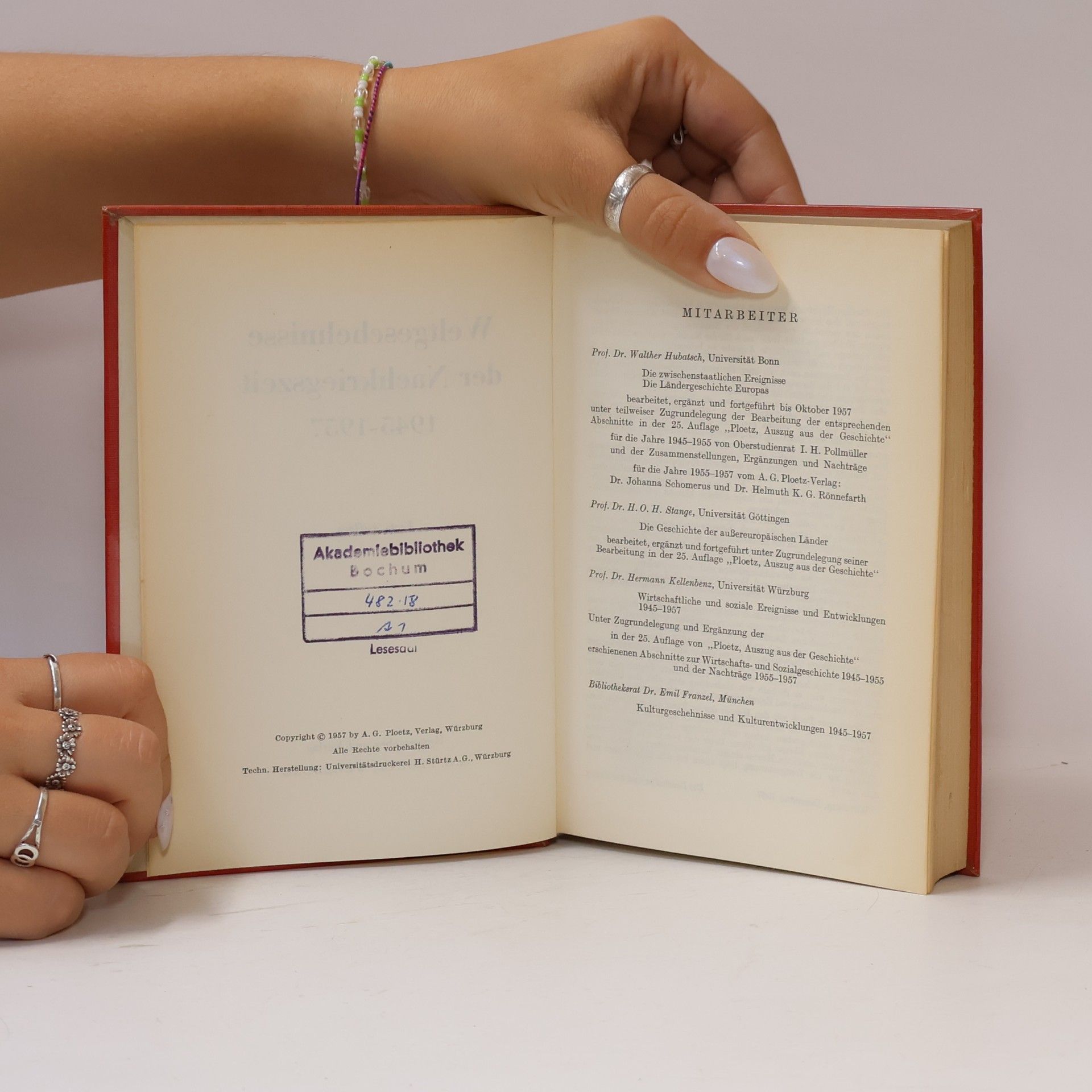 Autorenkollektiv Weltgeschichte der Nachkriegszeit. 1945–1957