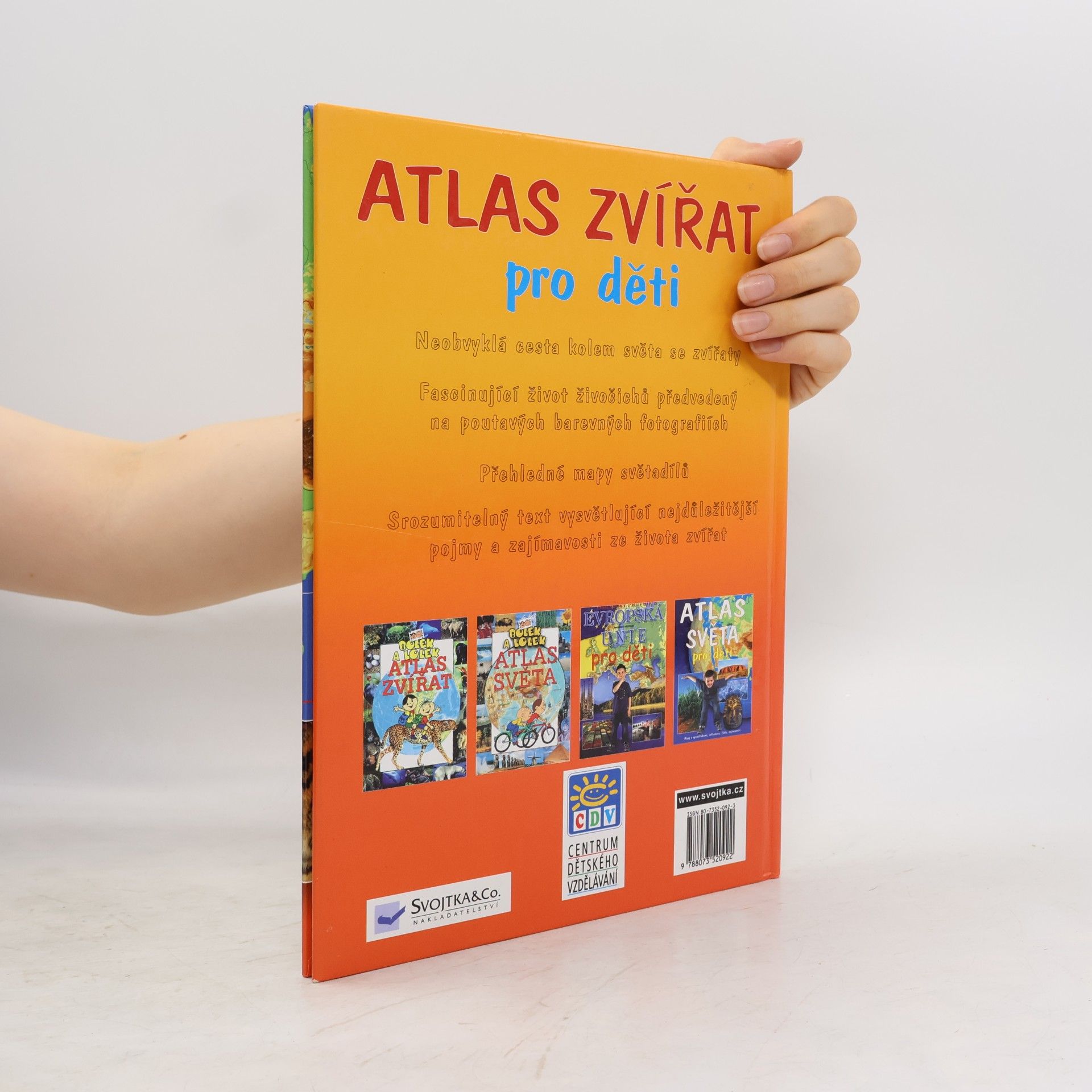 Ewa Miedzińska Atlas zvířat pro děti