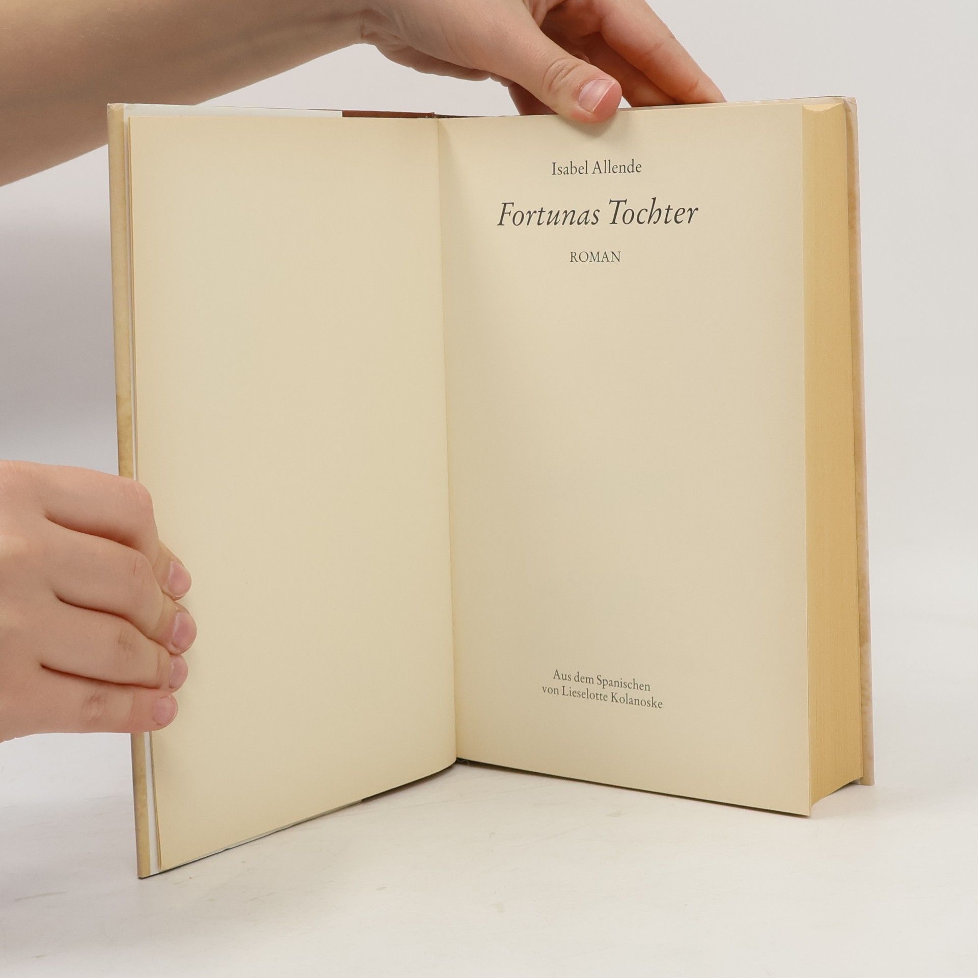 Isabel Allende Fortunas Tochter