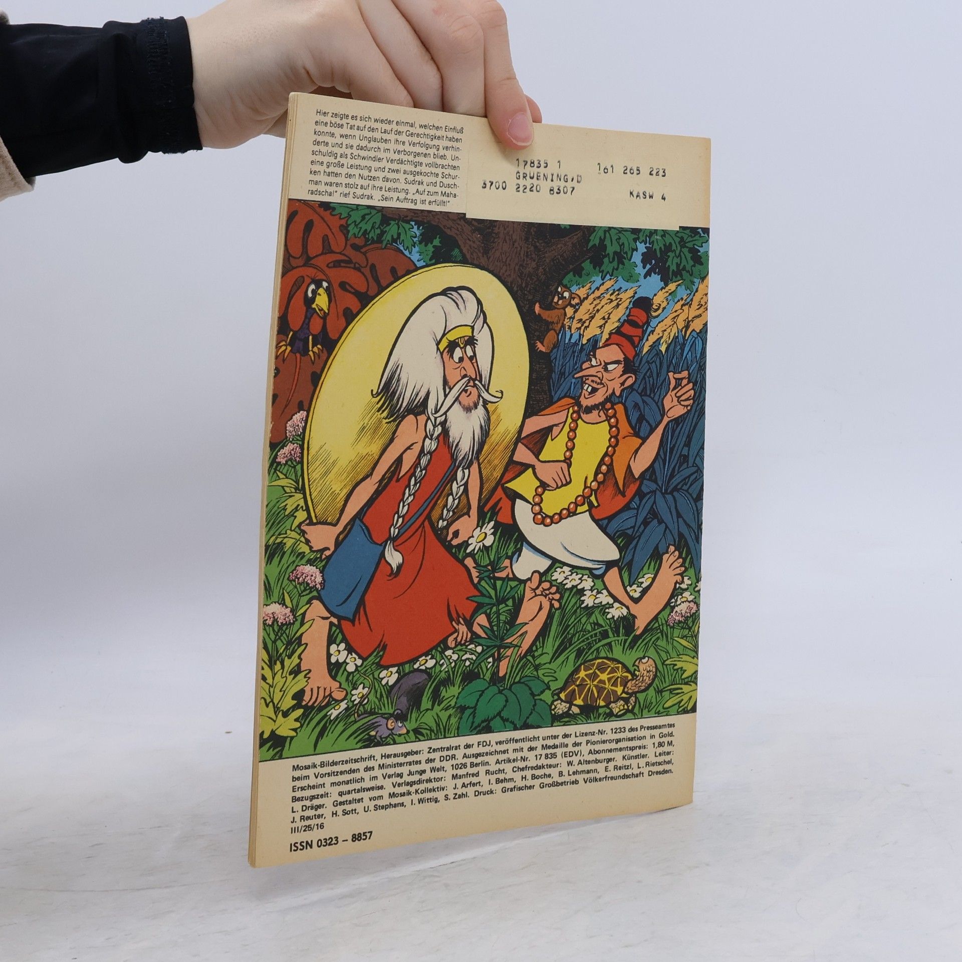 Autorenkollektiv Mosaik 1/1985. Der Götterbote