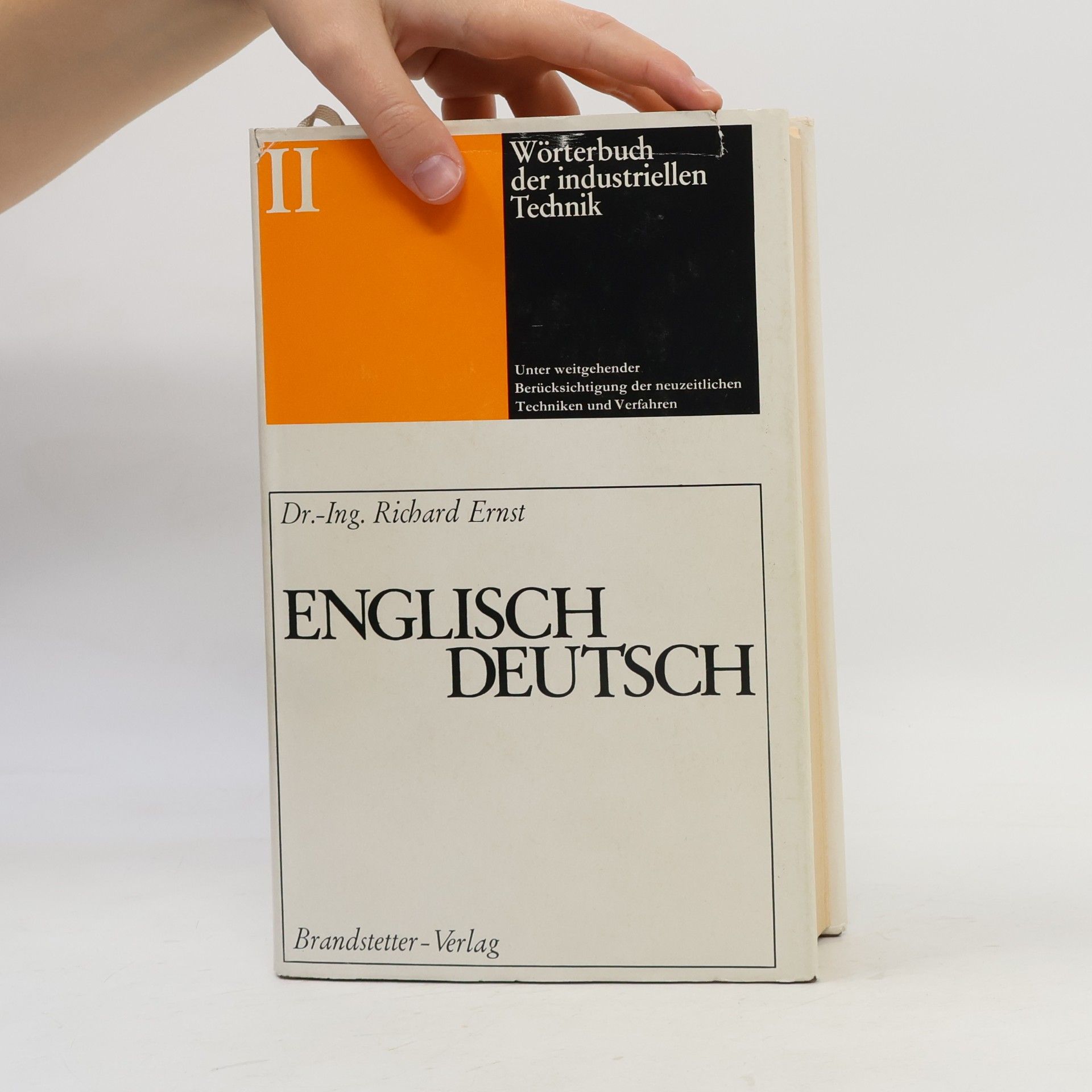 Richard Ernst Wörterbuch der industriellen Technik II