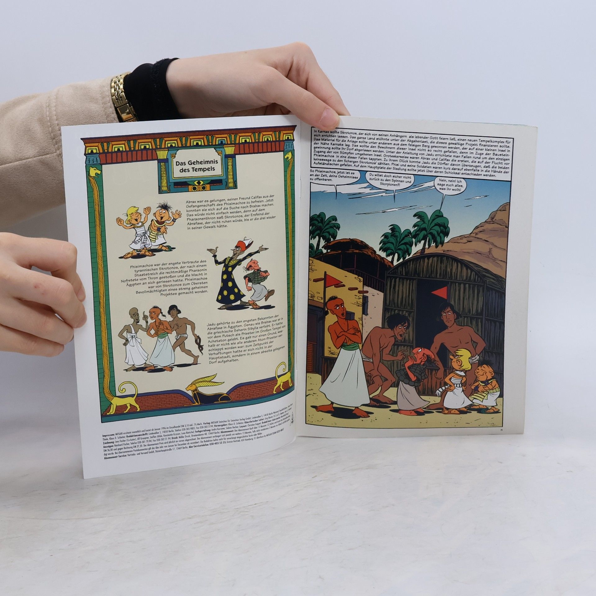 Auteurscollectief Mosaik 250. 10/1996