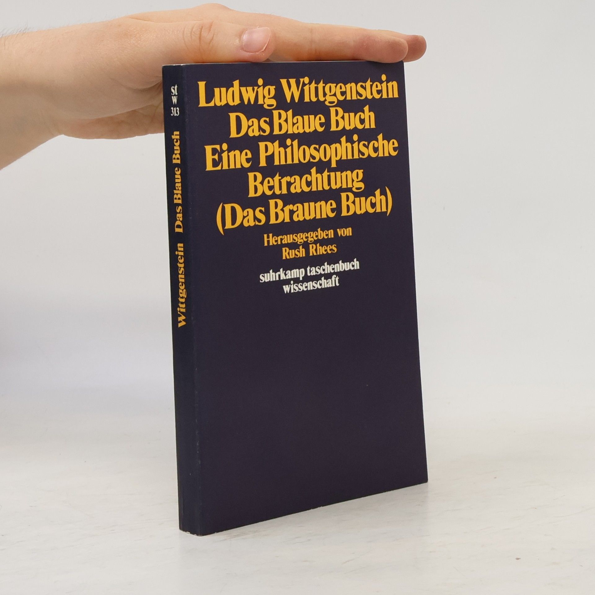 Ludwig Wittgenstein Das blaue Buch