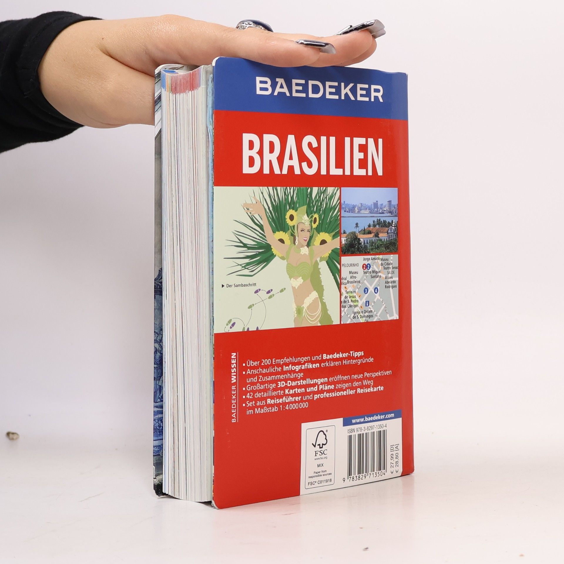 Elizabeth de Fiore Brasilien - Mit großer Reisekarte - Neu