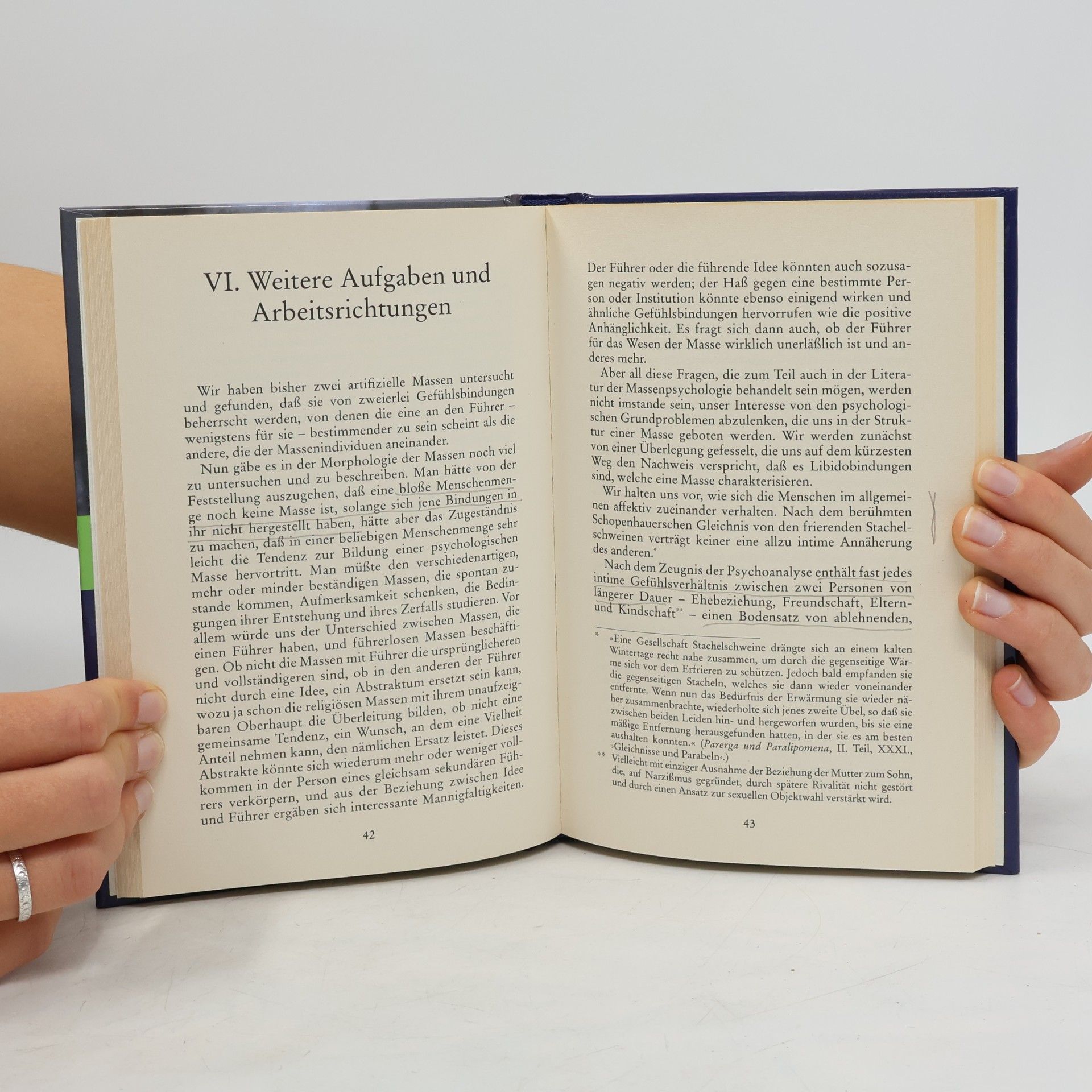Sigmund Freud Massenpsychologie und Ich-Analyse