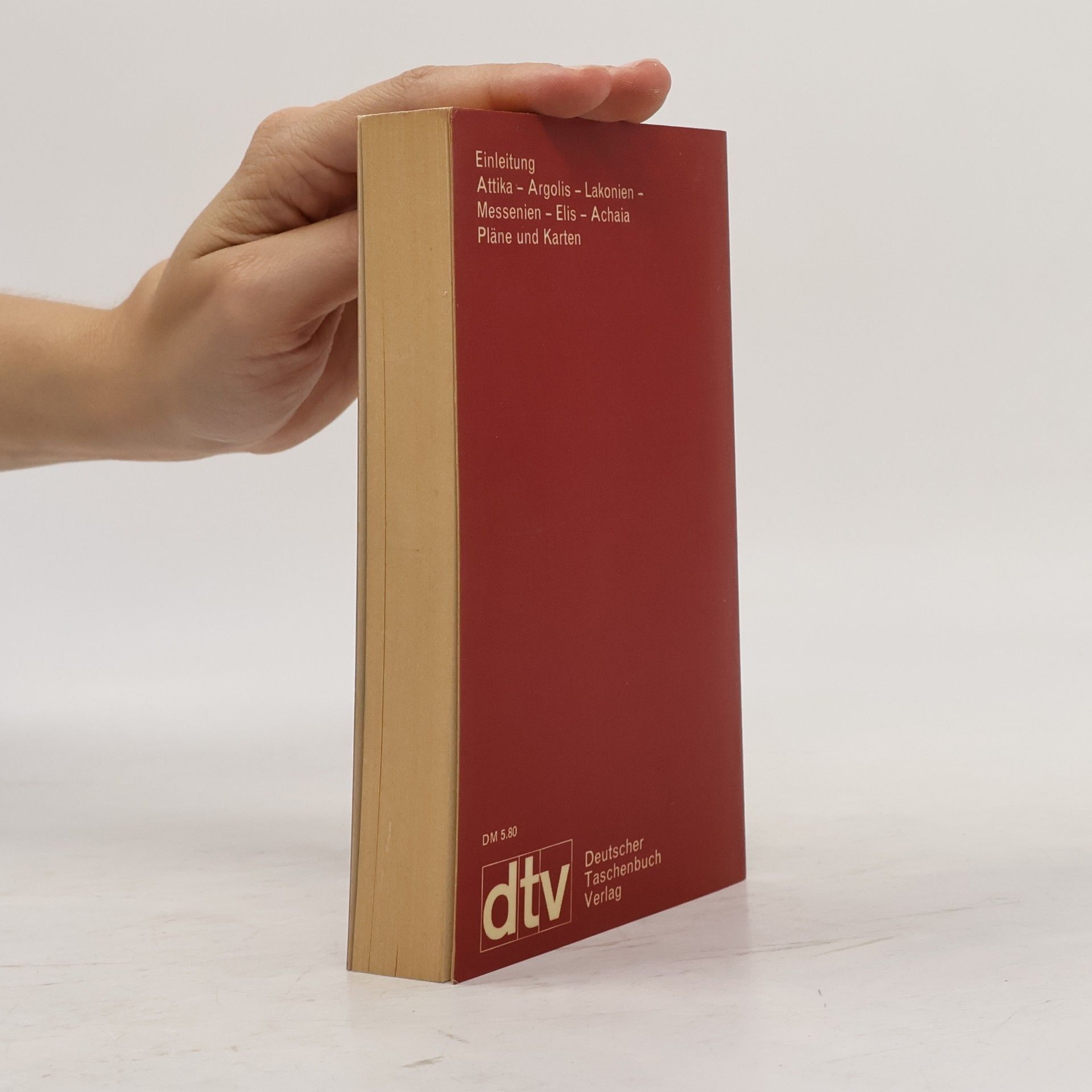 Various authors Beschreibung Griechenlands. Band 1