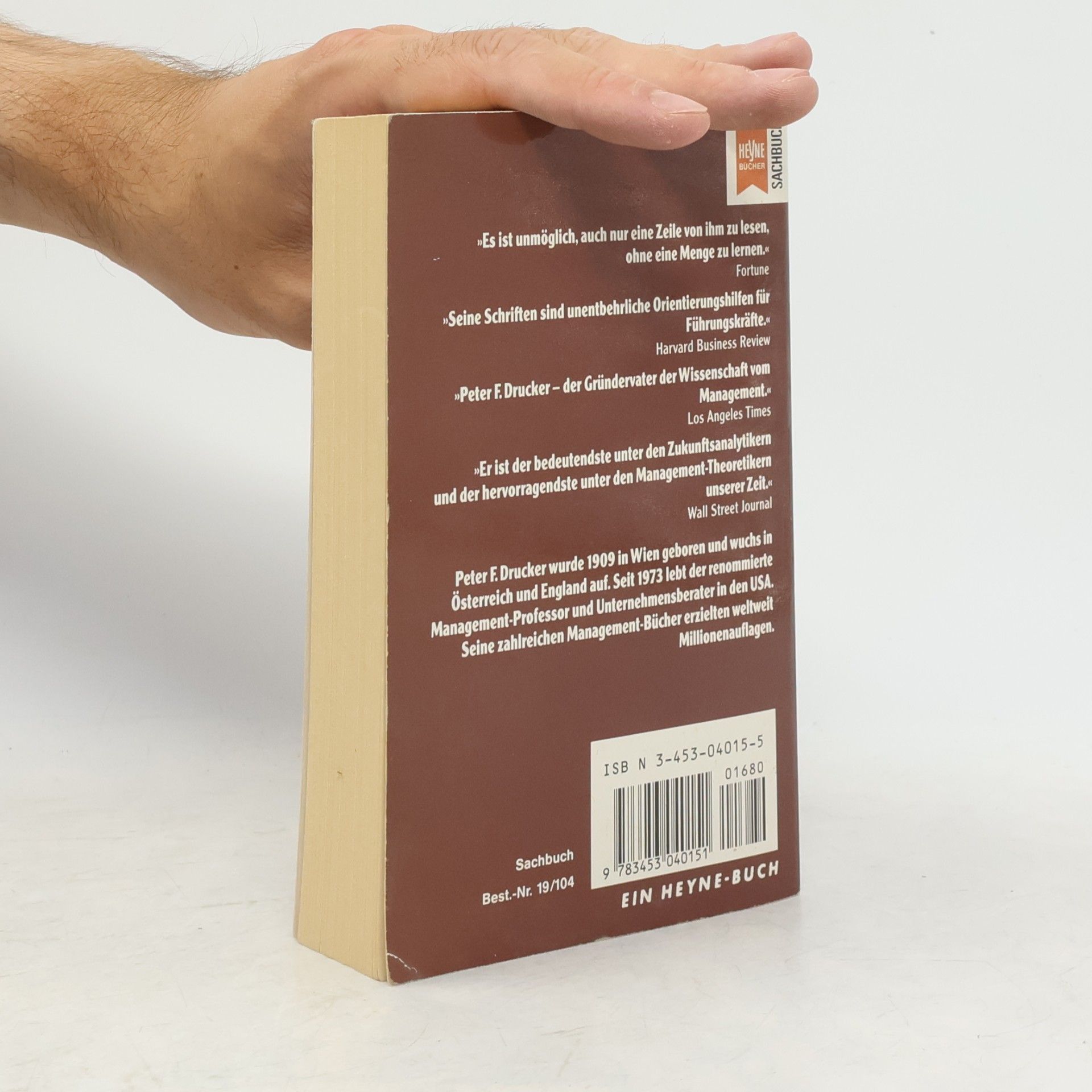 Peter Drucker Die Chance des Unternehmers
