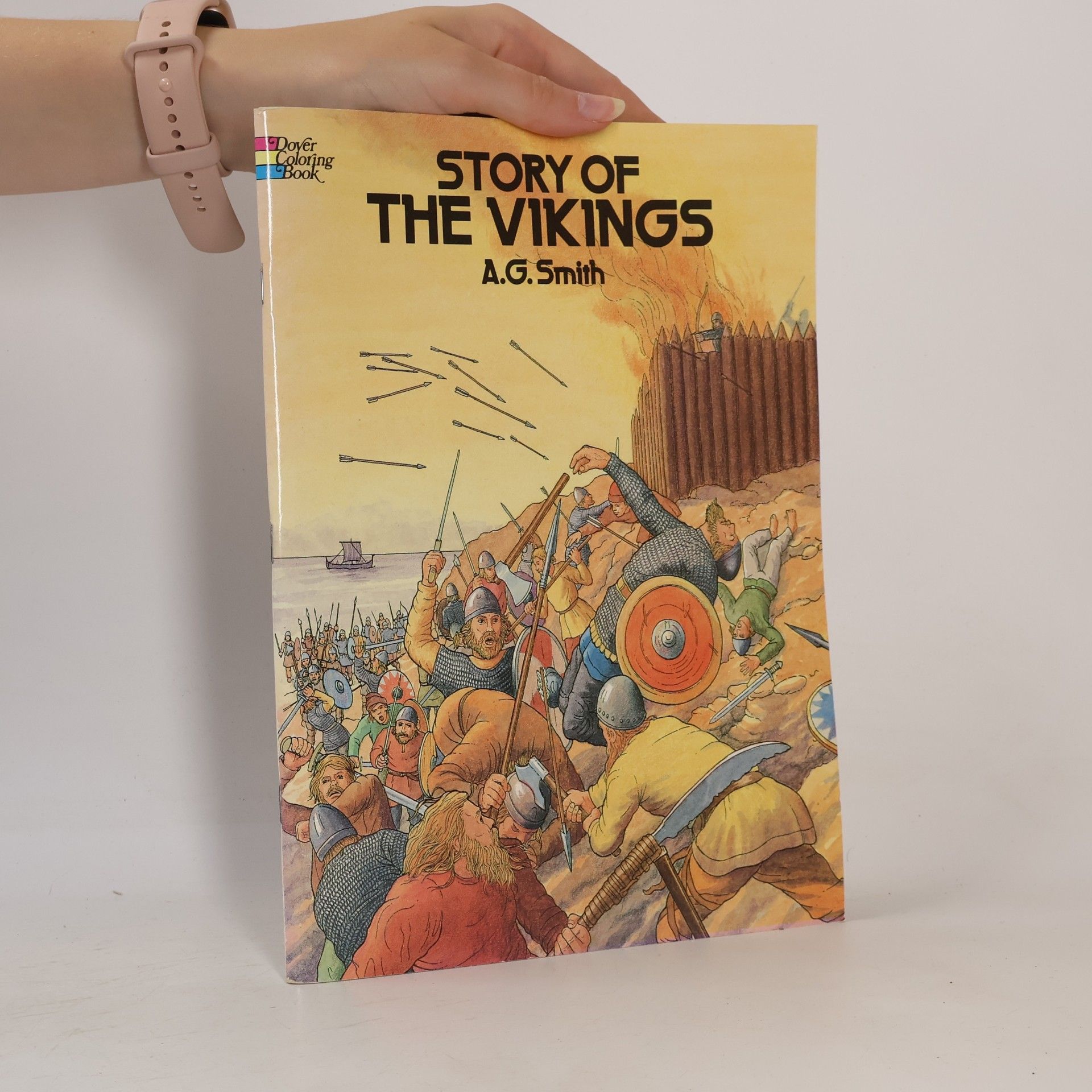 Story of the Vikings Coloring Book