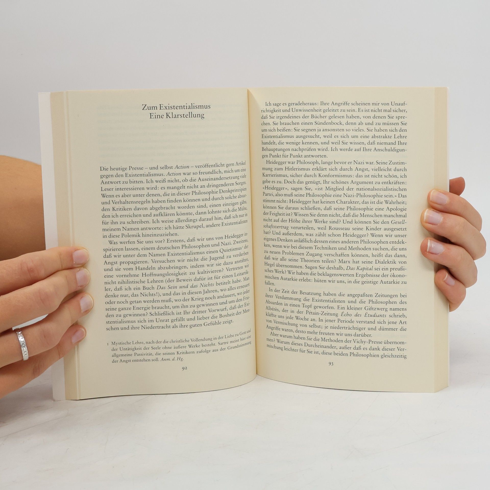 Jean-Paul Sartre Gesammelte Werke. Philosophische Schriften 1