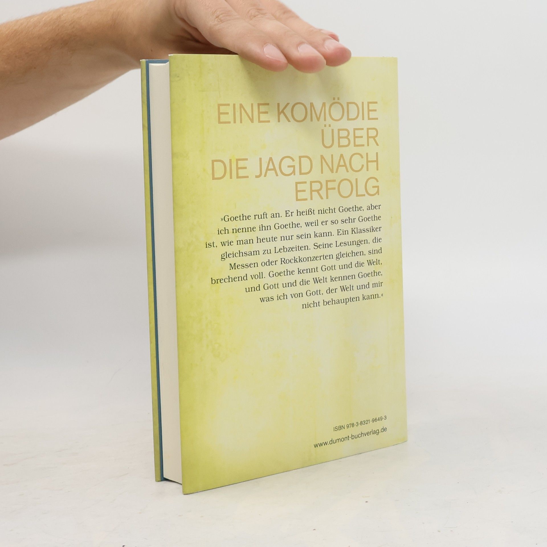 John von Düffel Goethe ruft an