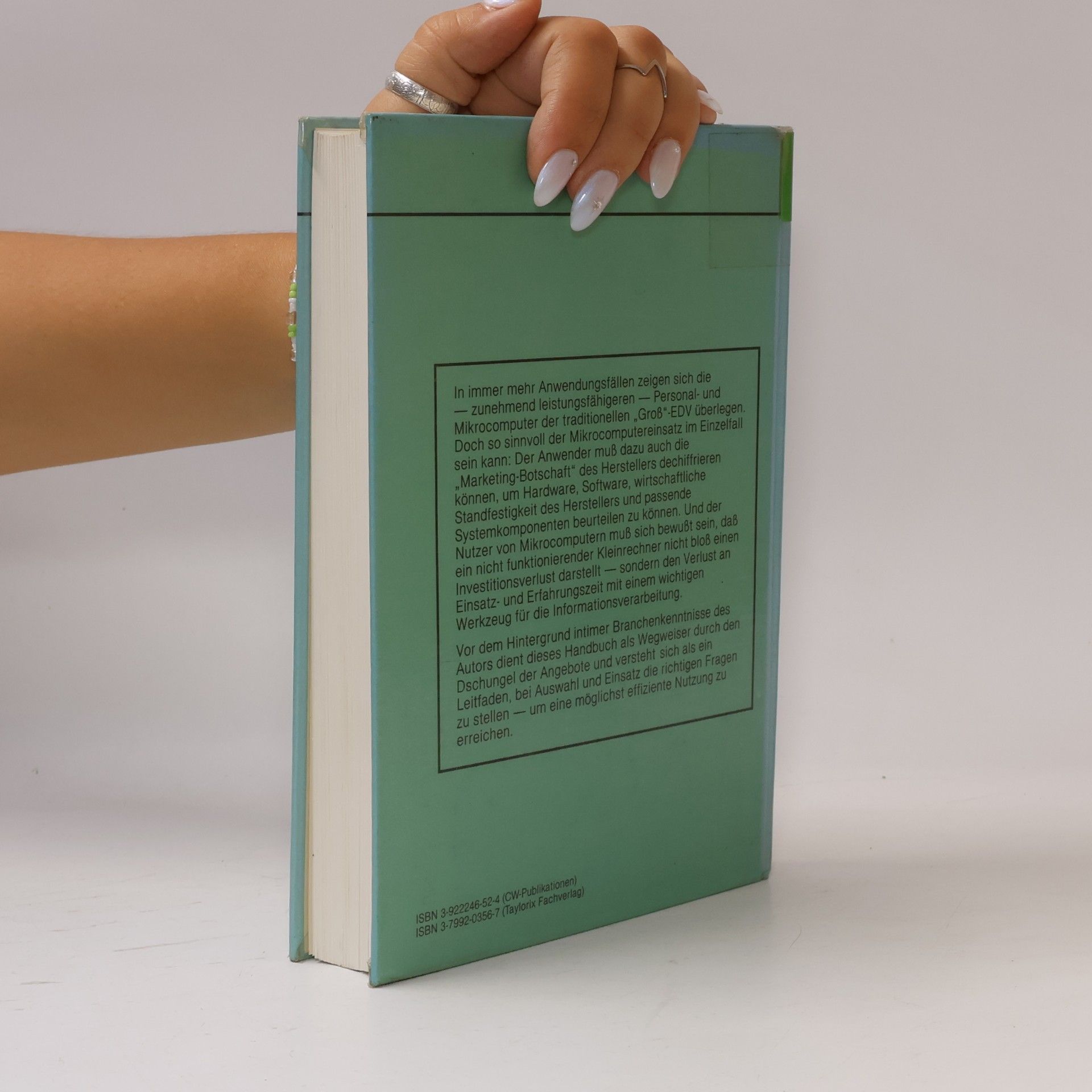 Gerhard J. Pleil Handbuch für die Auswahl und Anwendung von Micro-Computern