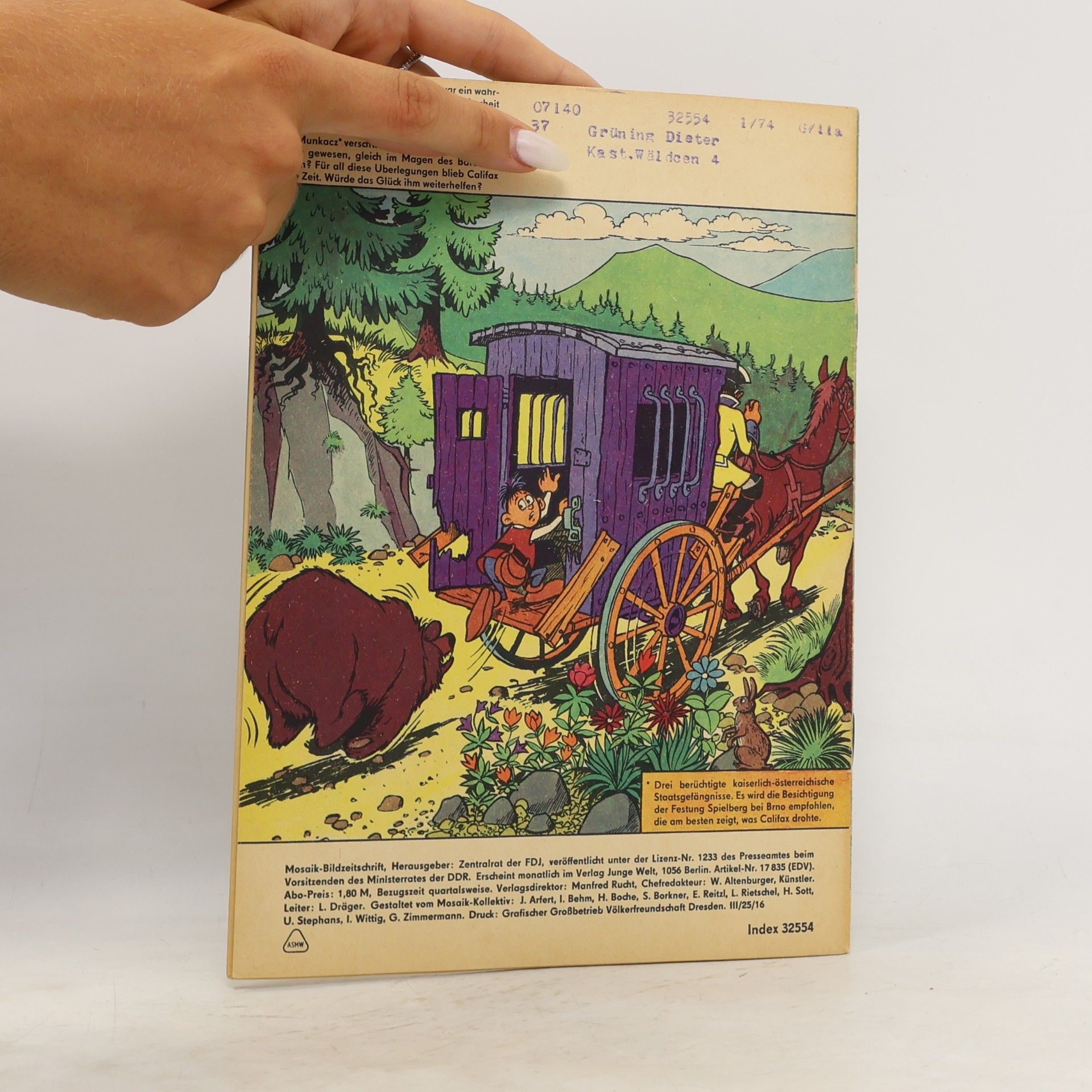 Autorenkollektiv Mosaik 8/1978. Allerlei Überraschungen