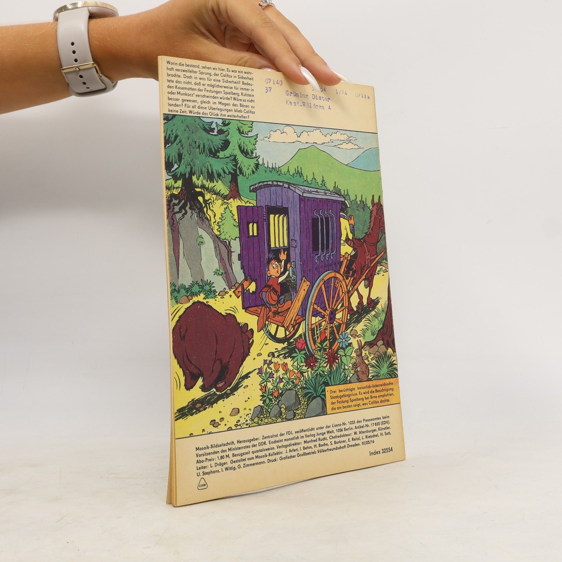 Autorenkollektiv Mosaik 8/1978. Allerlei Überraschungen