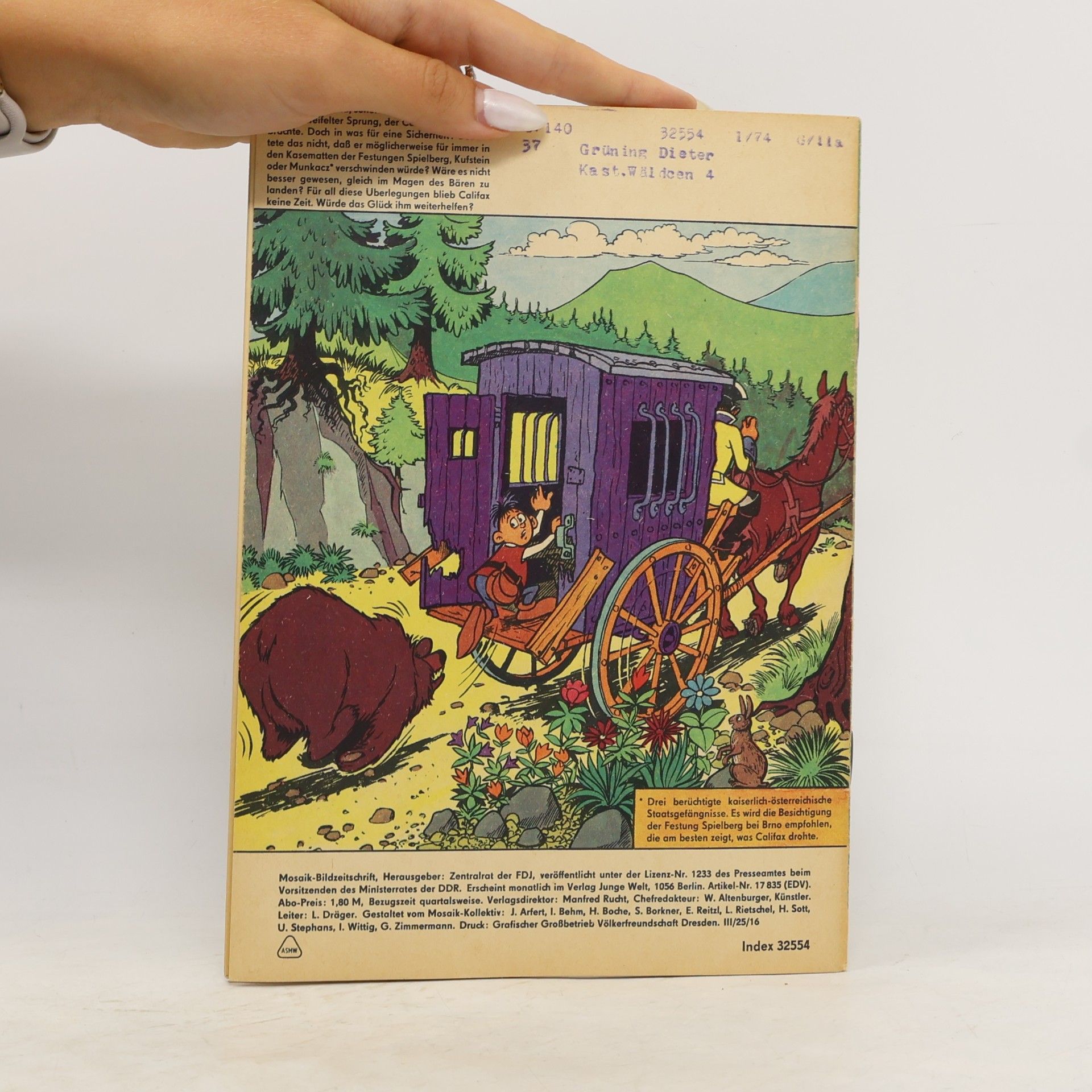 Autorenkollektiv Mosaik 8/1978. Allerlei Überraschungen