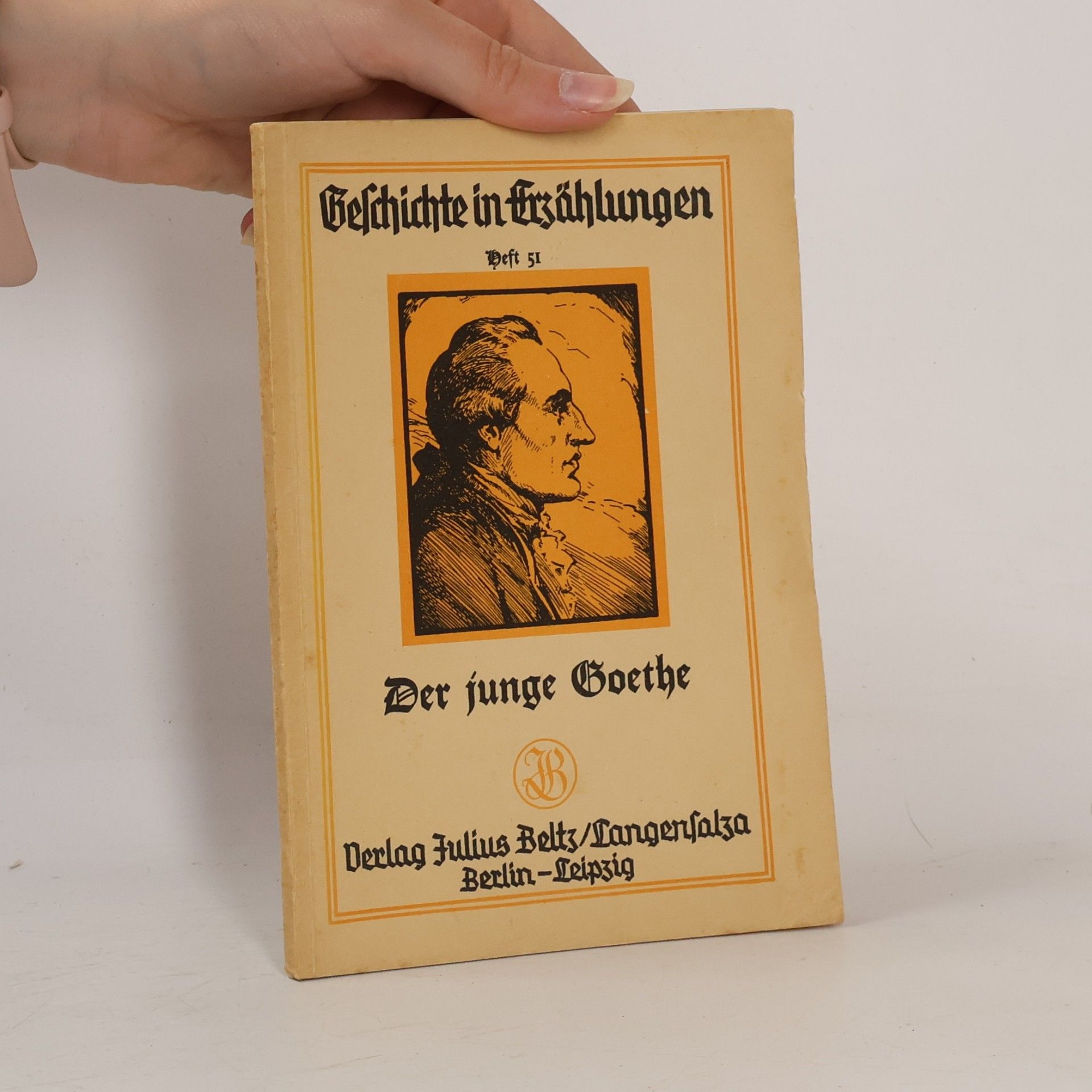 Georg Lindenlaub Der junge Goethe
