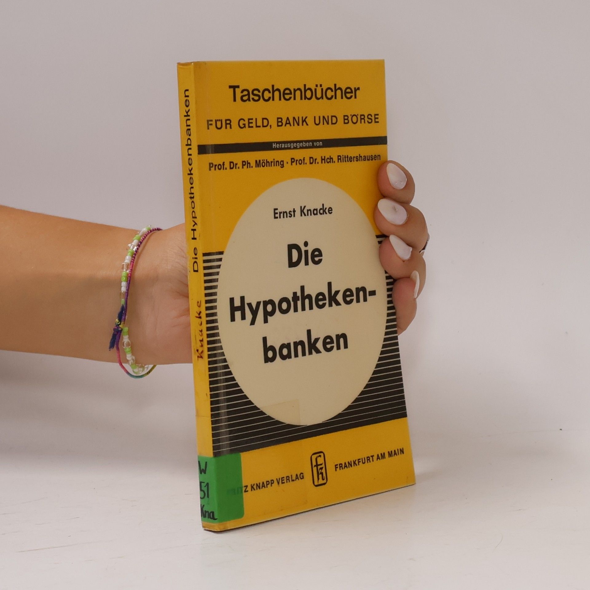 Ernst Knacke Die Hypothekenbanken