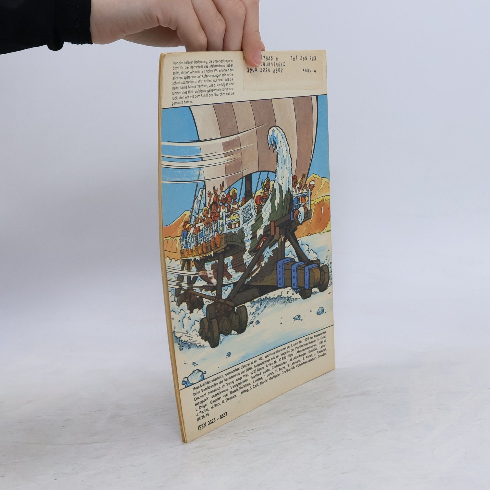 Autorenkollektiv Mosaik 6/1985. Das Schiff des Nearchos