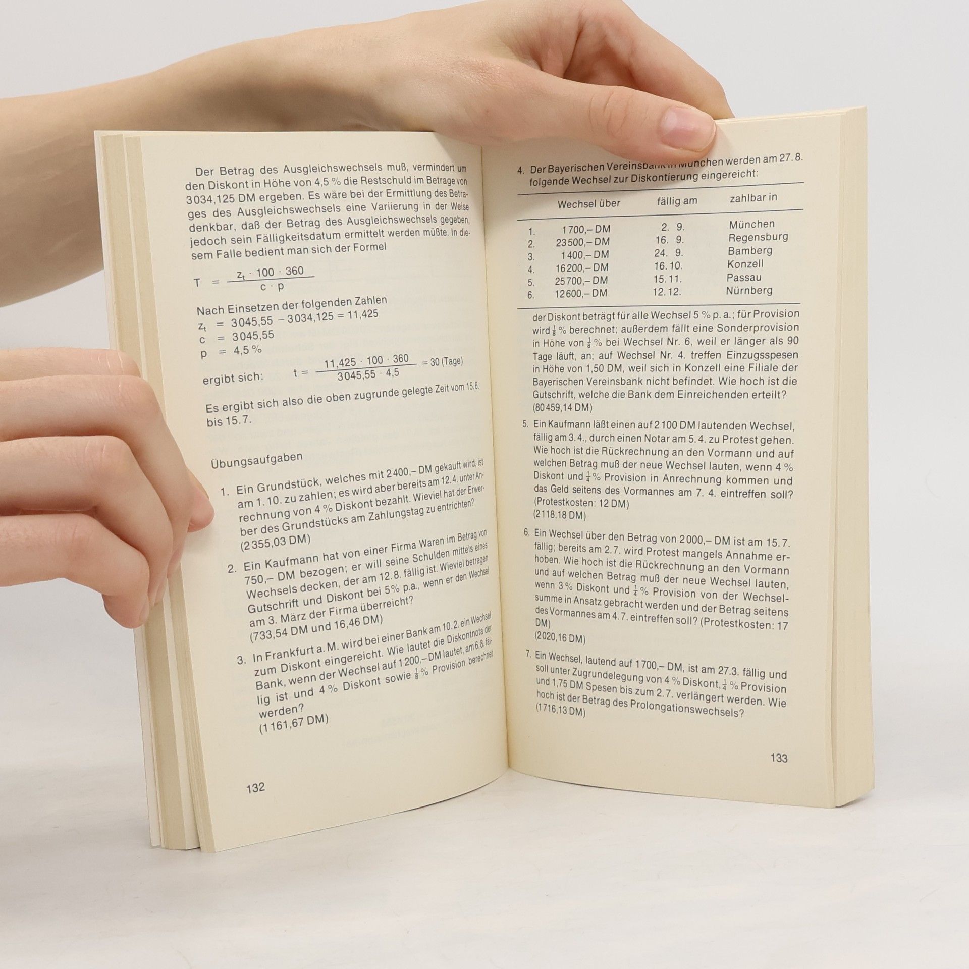 Karl Ferdinand Bussmann Sammlung Poeschel - 89: Kaufmännisches Rechnen und Finanzmathematik