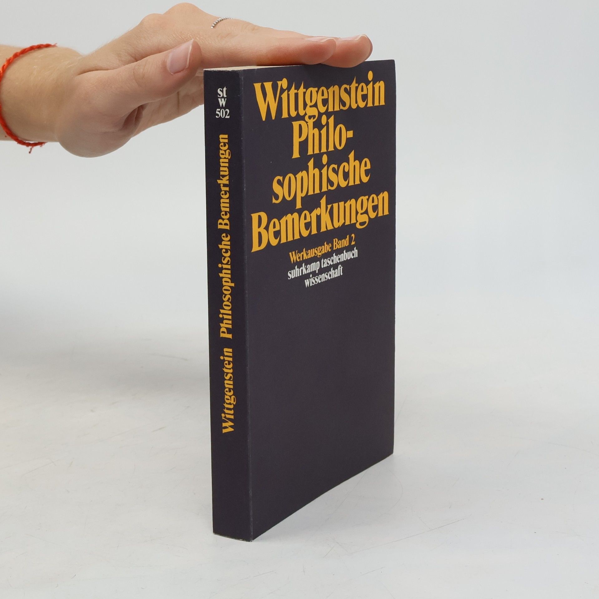 Rush Rhees Werkausgabe - 2: Philosophische Bemerkungen