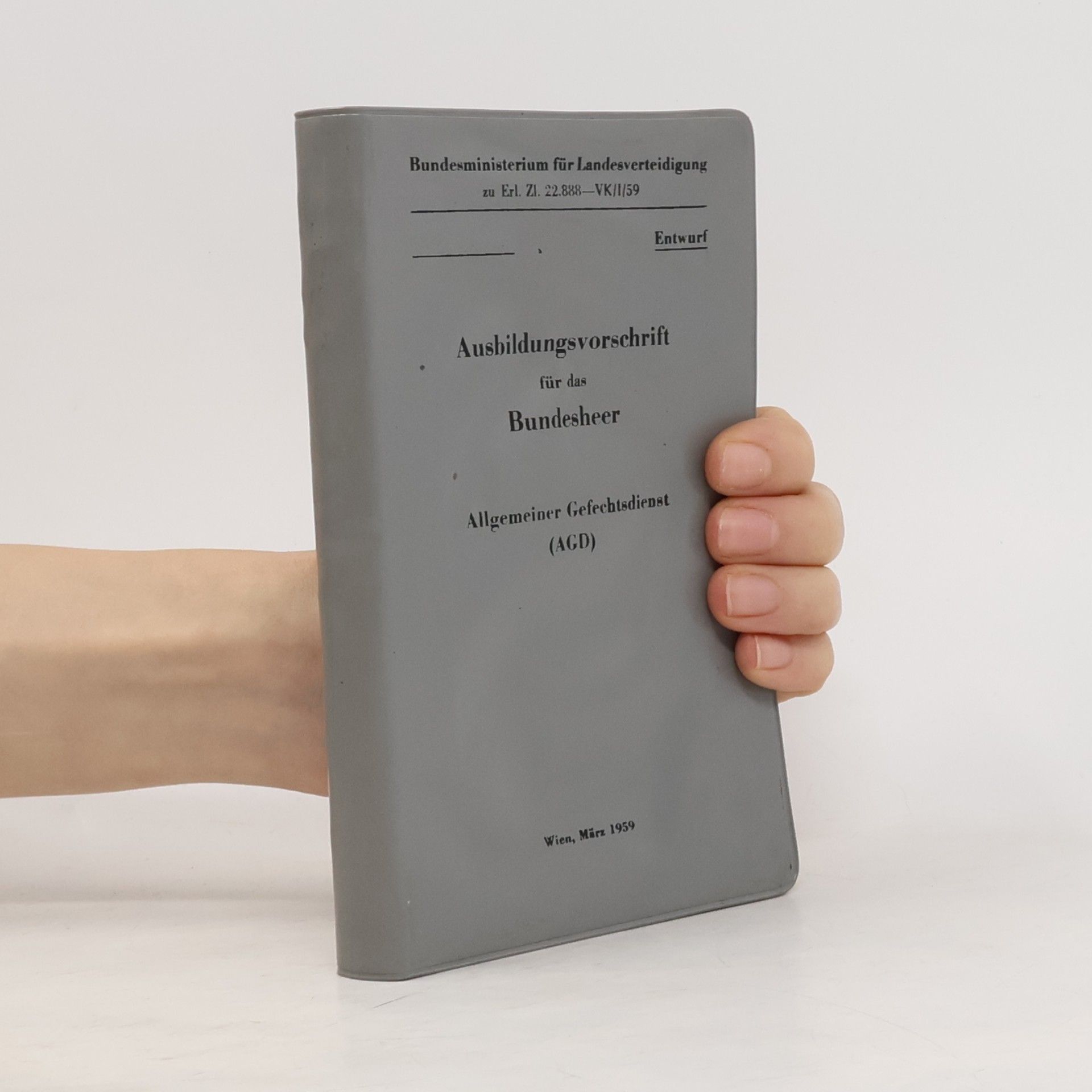 Autorenkollektiv Ausbildungsvorschrift für das Bundesheer