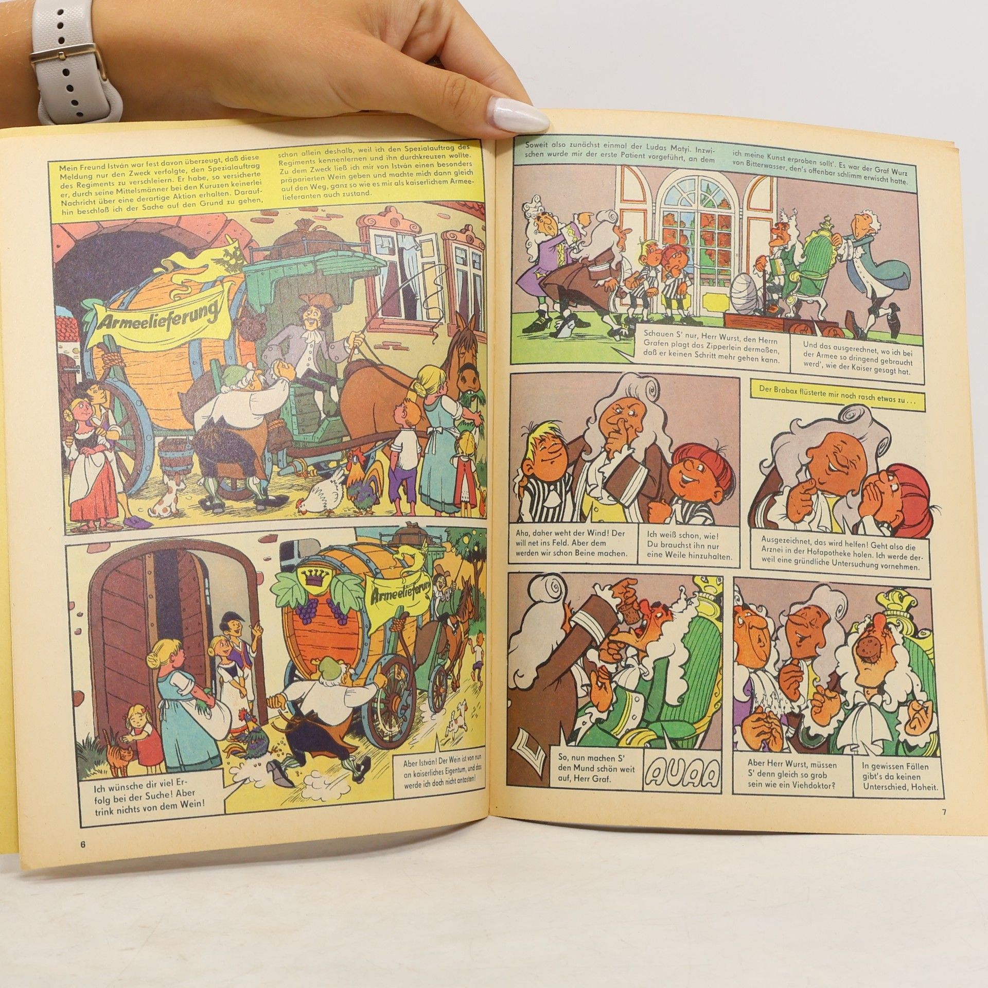 Autorenkollektiv Mosaik 11/1978. Das verschwundene Regiment
