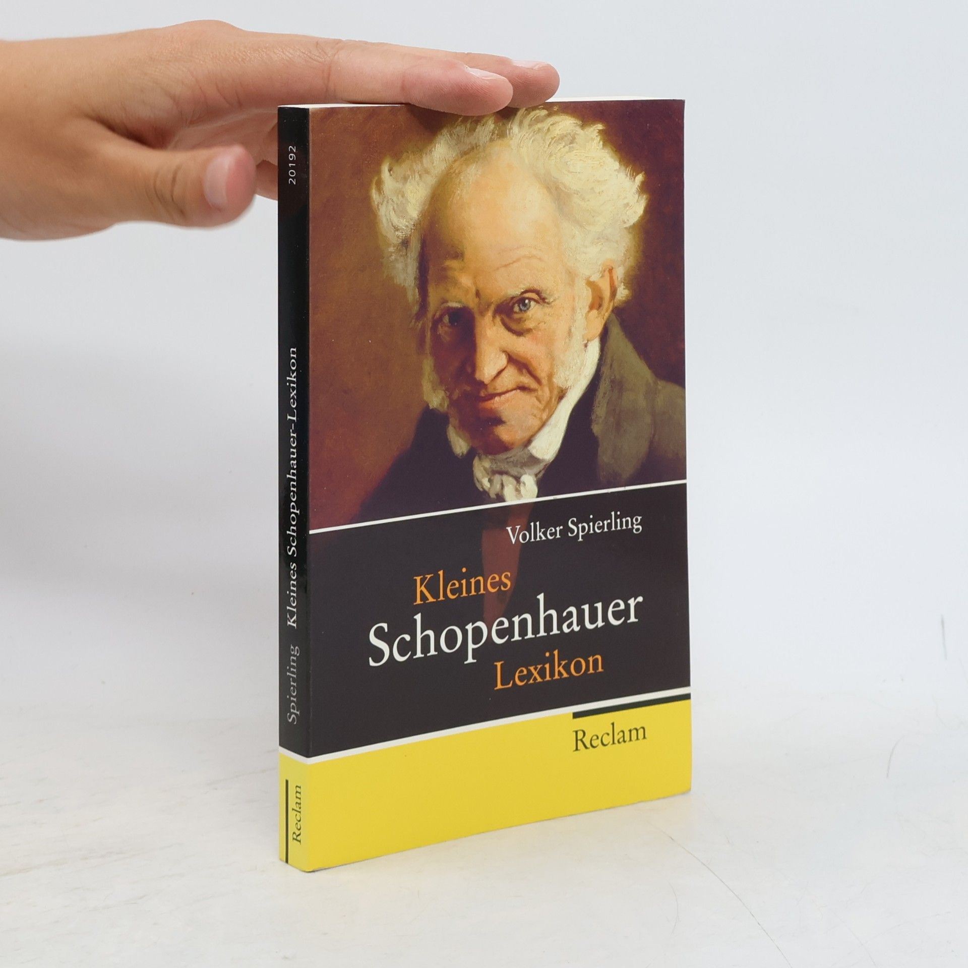 Volker Spierling Kleines Schopenhauer-Lexikon