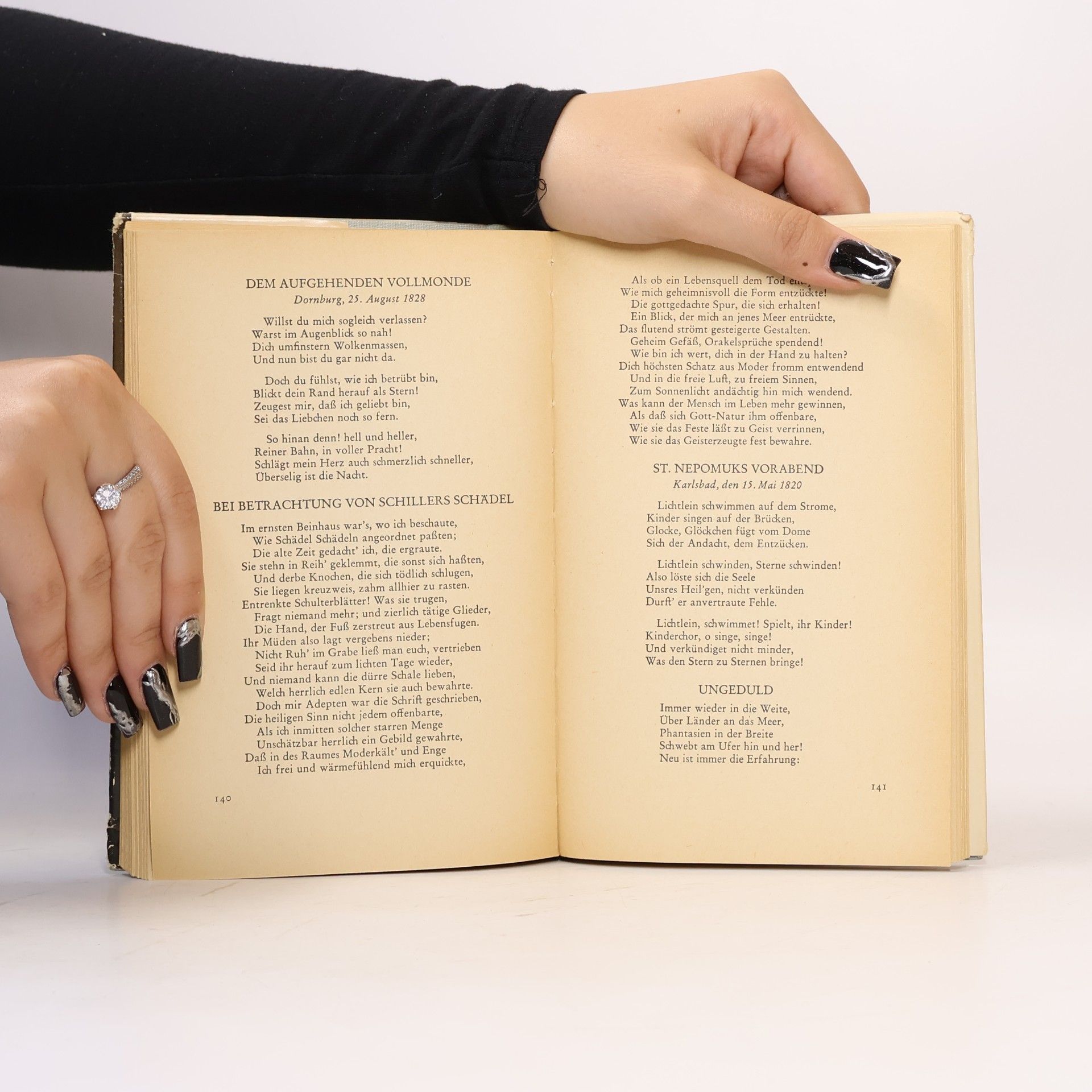 Johann Wolfgang von Goethe Lieder. Balladen. Gedichte