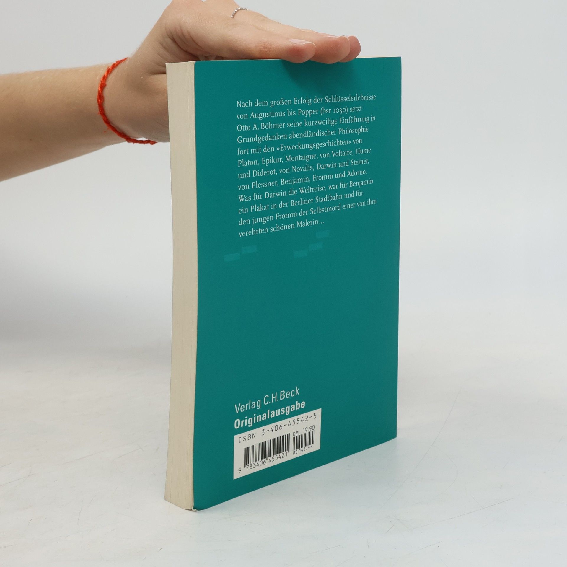 Otto A. Böhmer Neue Sternstunden der Philosophie