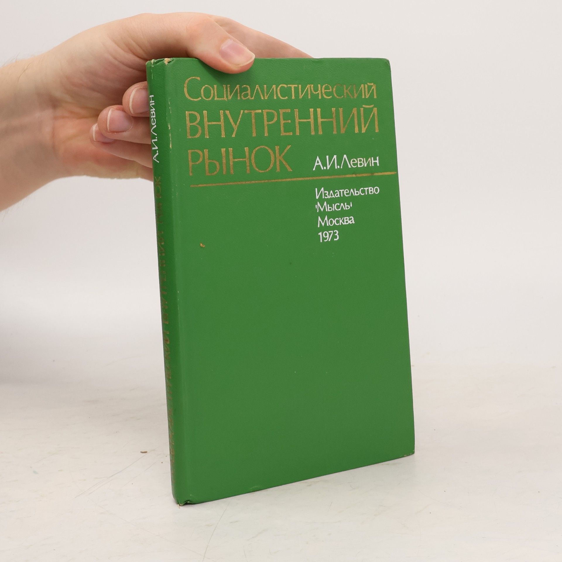 Aleksandr Levin Социалистический внутренний рынок