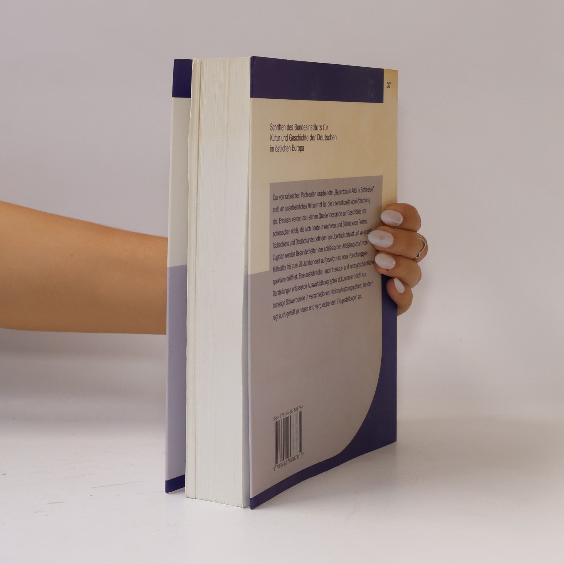 Joachim Bahlcke Schriften des Bundesinstituts für Kultur und Geschichte der Deutschen im östlichen Europa - 37: Adel in Schlesien