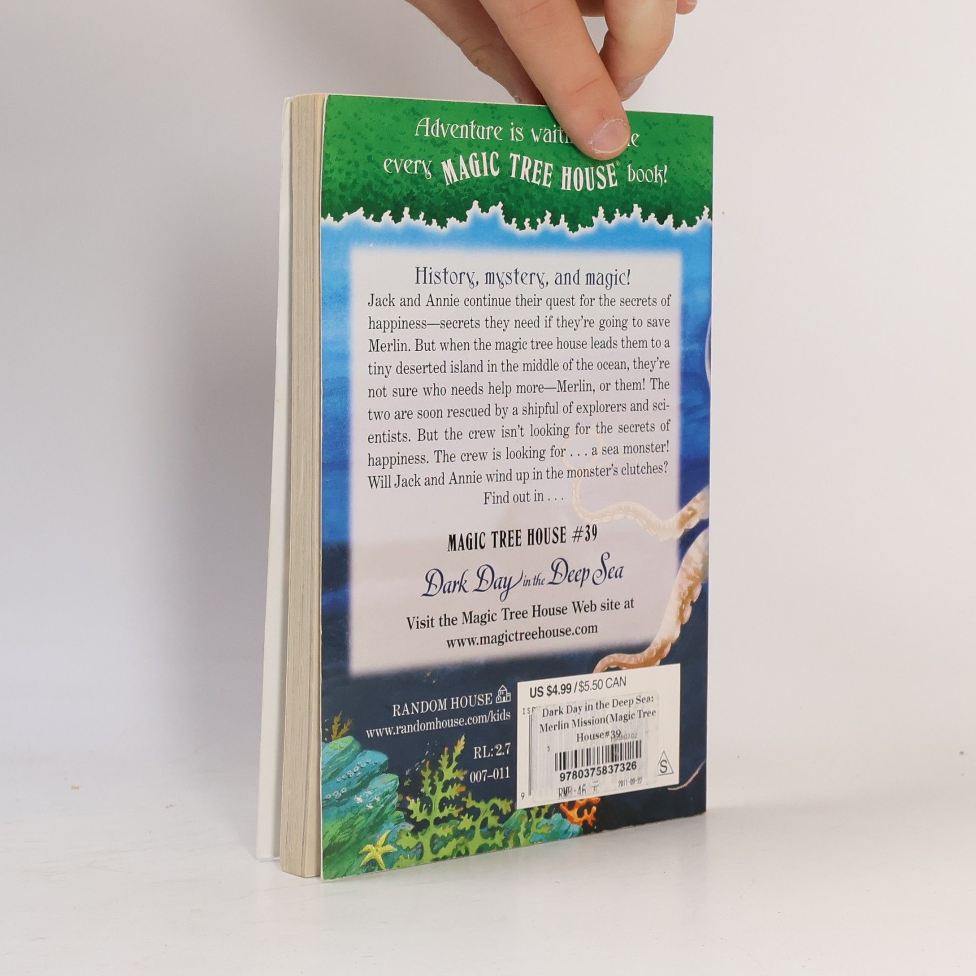 Mary Pope Osborne Magic Tree House - 39: Dark Day in the Deep Sea