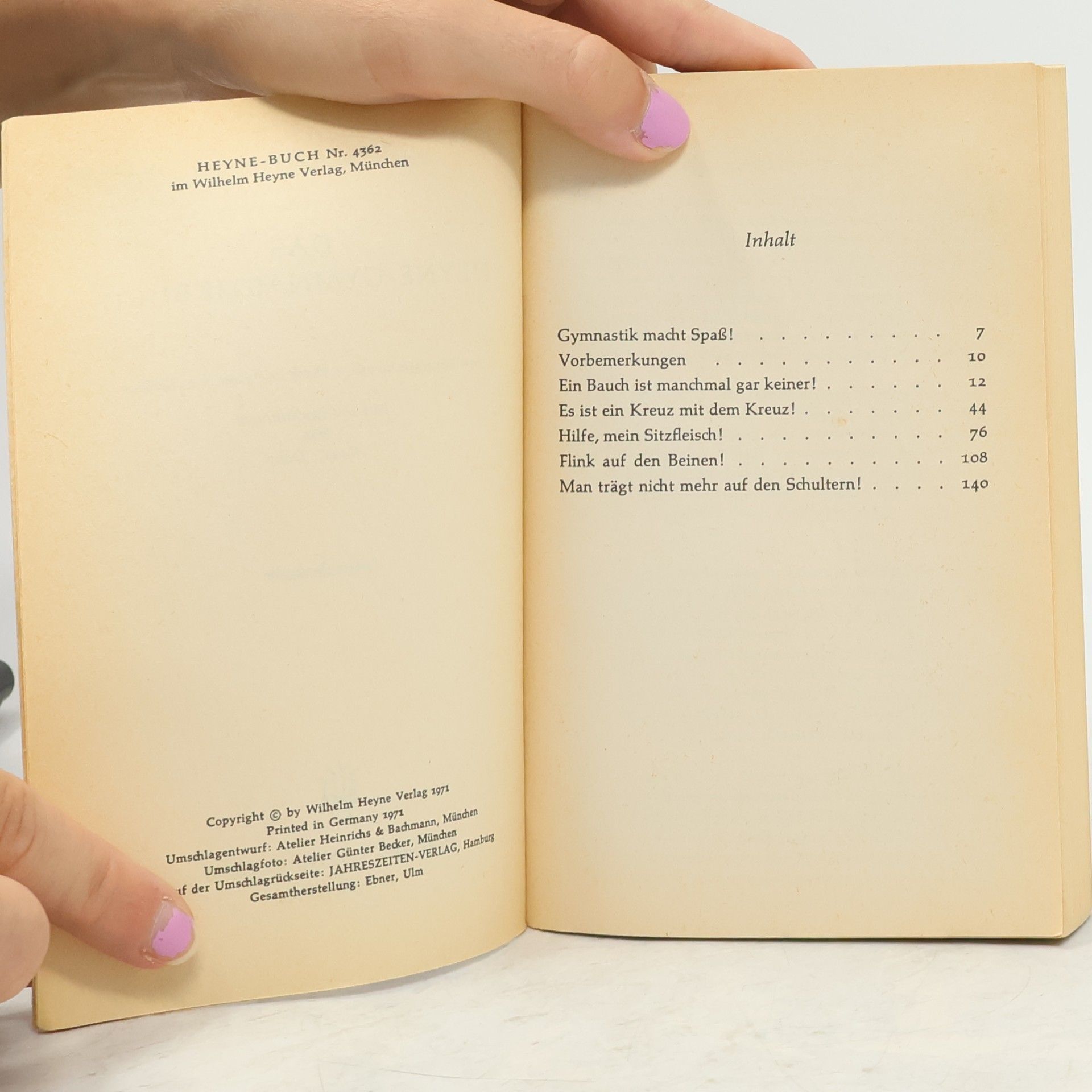 Renate Ebermann Das Heyne-Gymnastikbuch