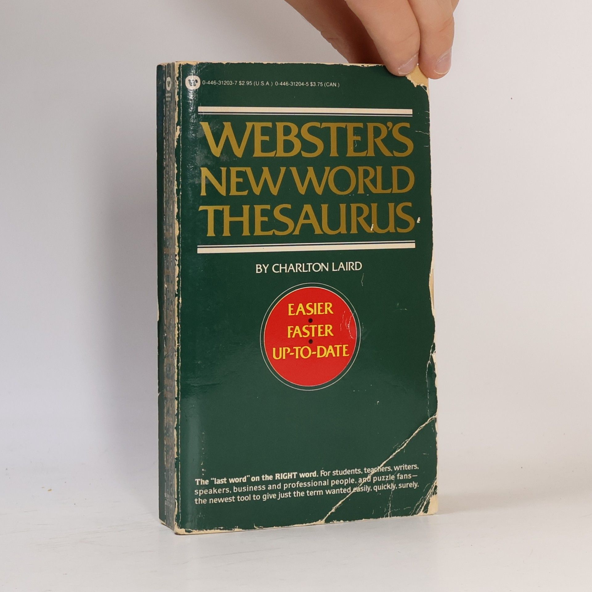 Charlton Grant Laird Webster's New World Thesaurus