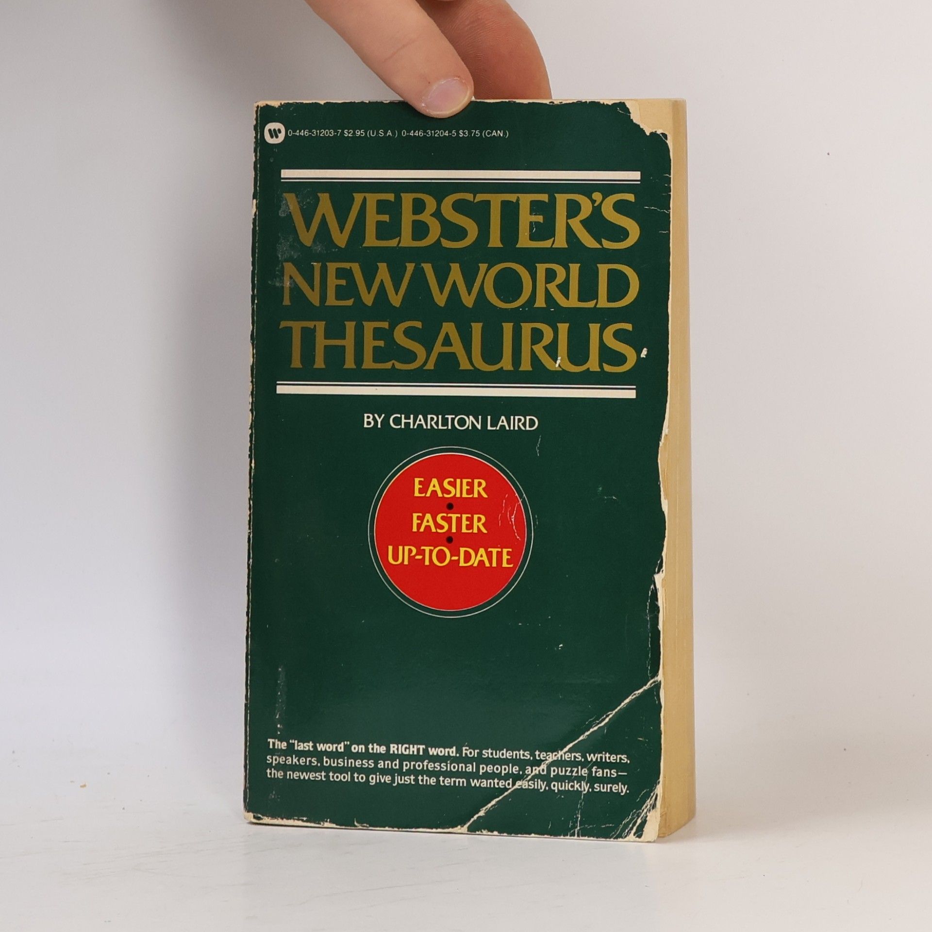 Charlton Grant Laird Webster's New World Thesaurus