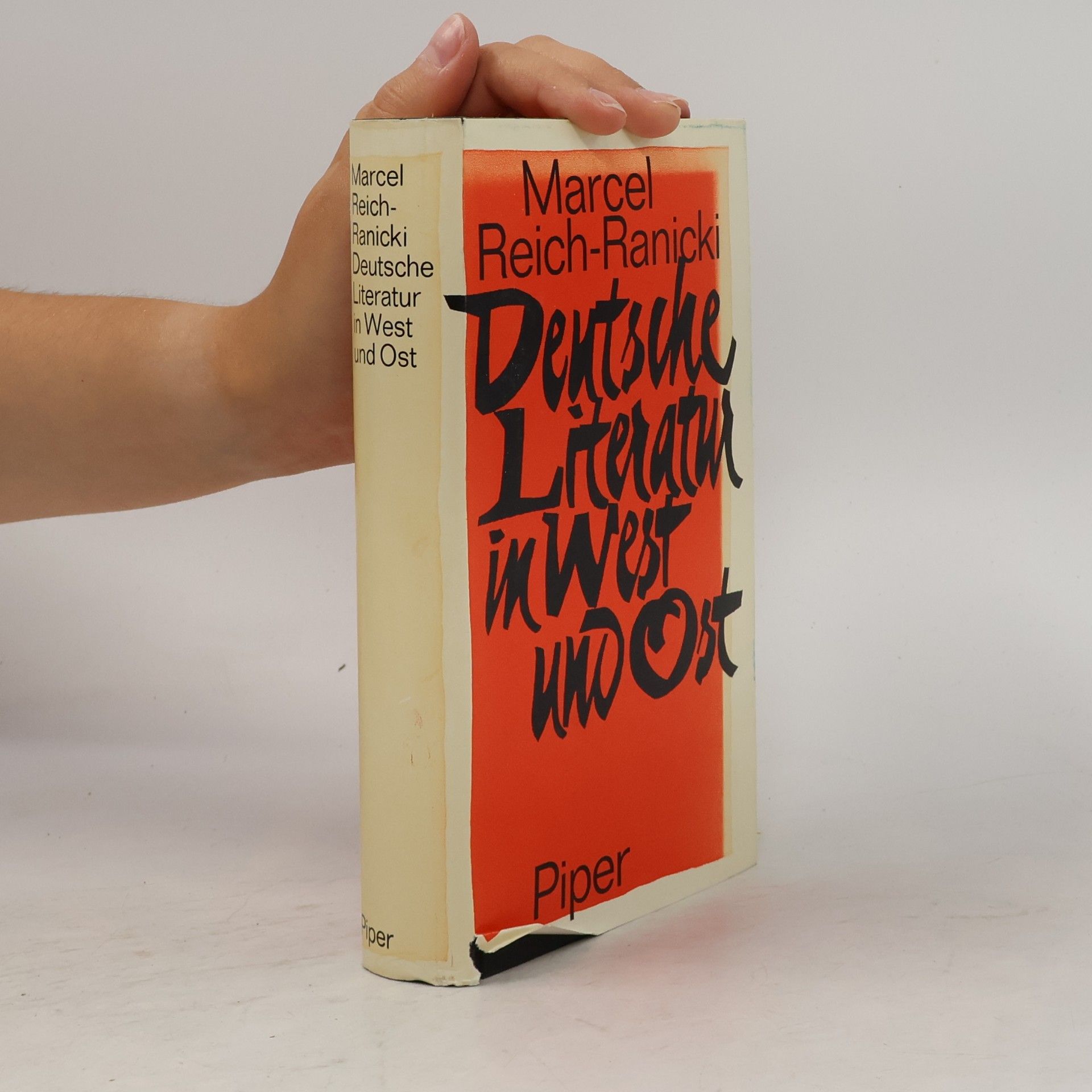 Marcel Reich Ranicki Deutsche Literatur in West und Ost
