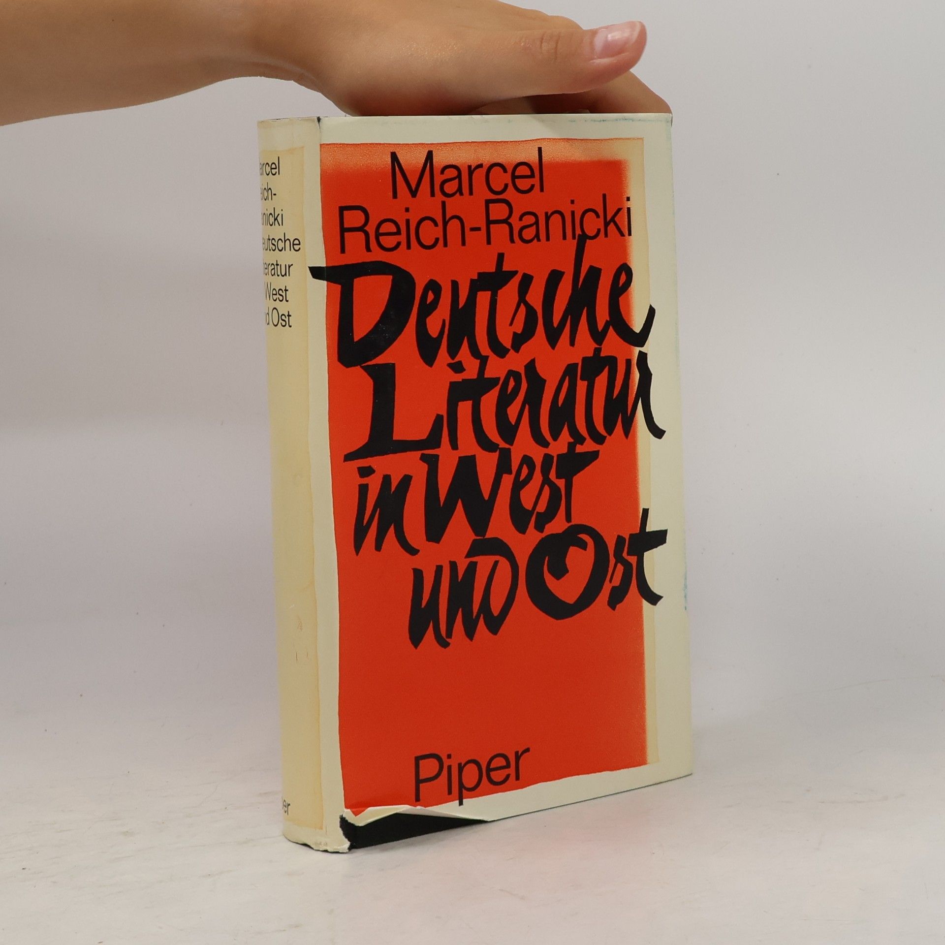 Marcel Reich Ranicki Deutsche Literatur in West und Ost
