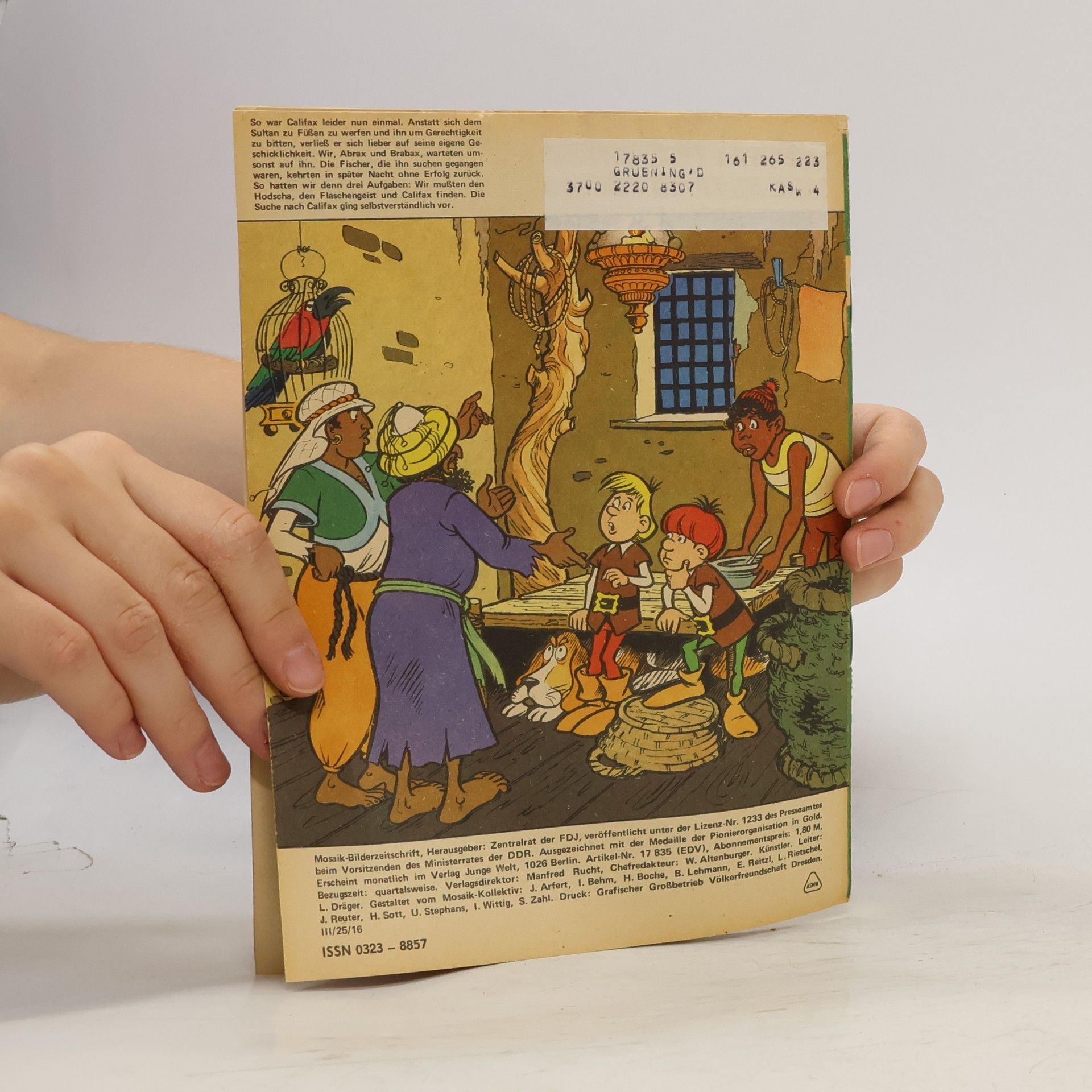 Autorenkollektiv Mosaik 5/1983. Drei Aufgaben